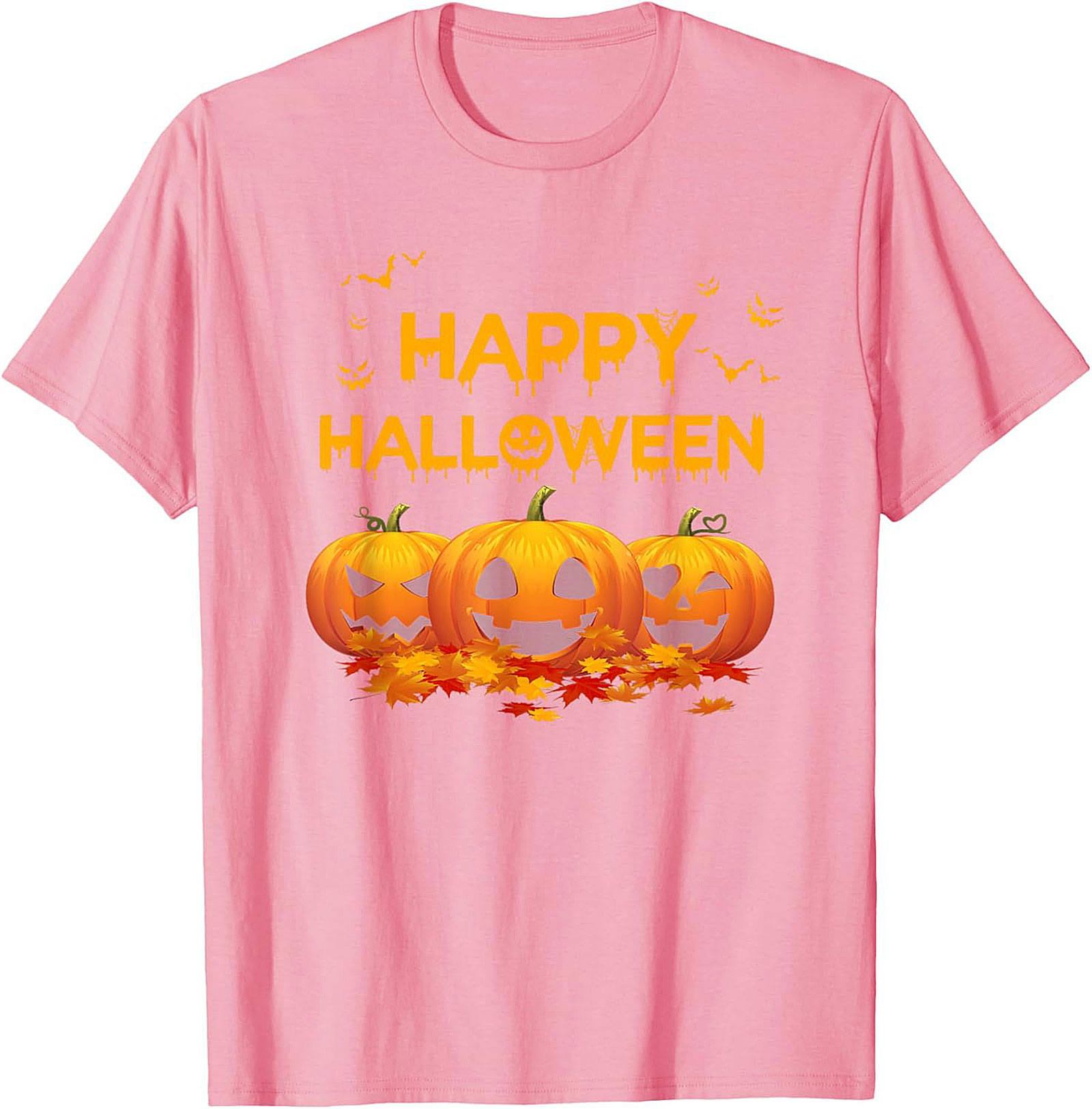 Happy Halloween Jack-o'-Lantern T-shirt | Spooky Graphic Tee
