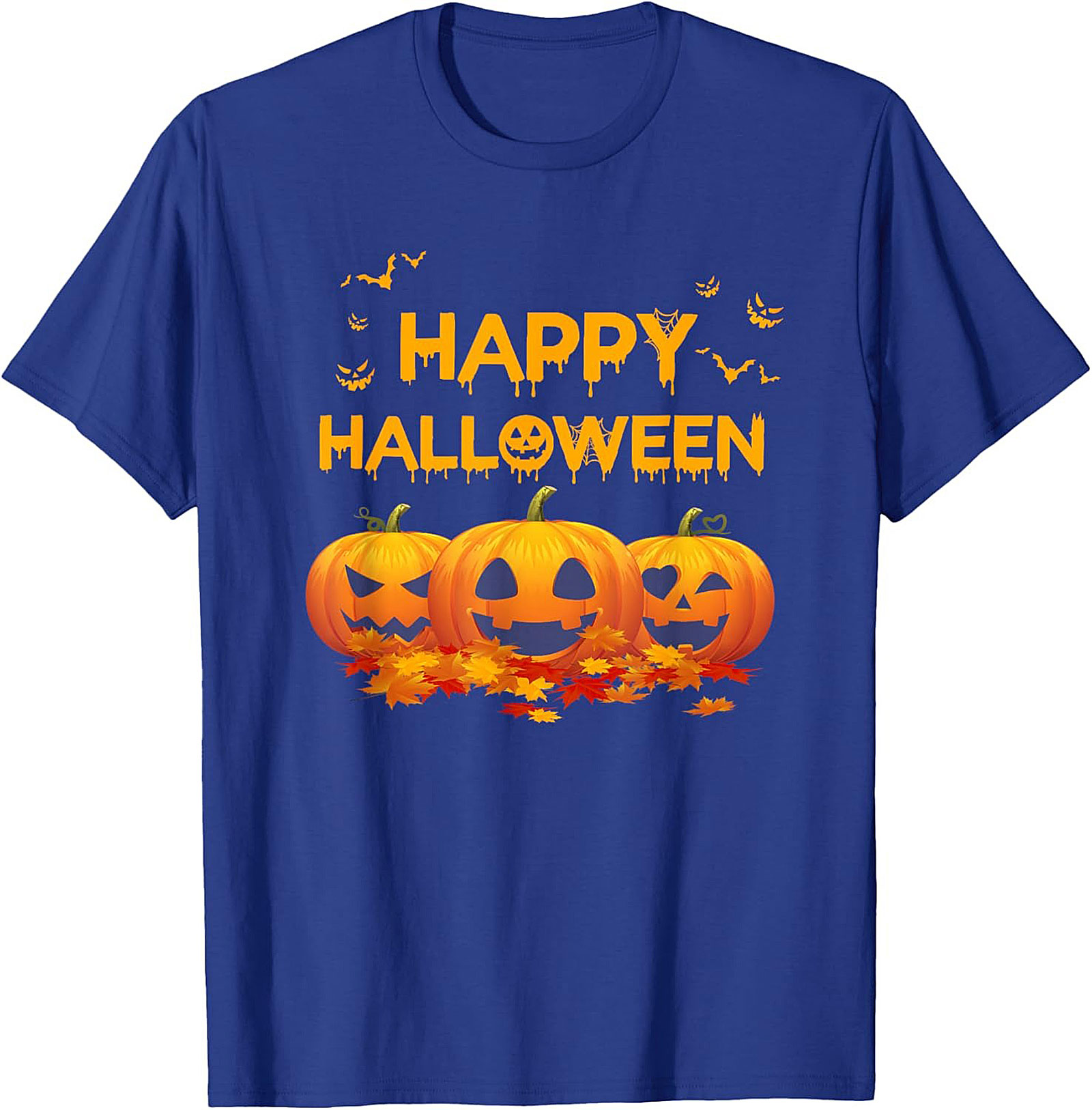 Happy Halloween Jack-o'-Lantern T-shirt | Spooky Graphic Tee