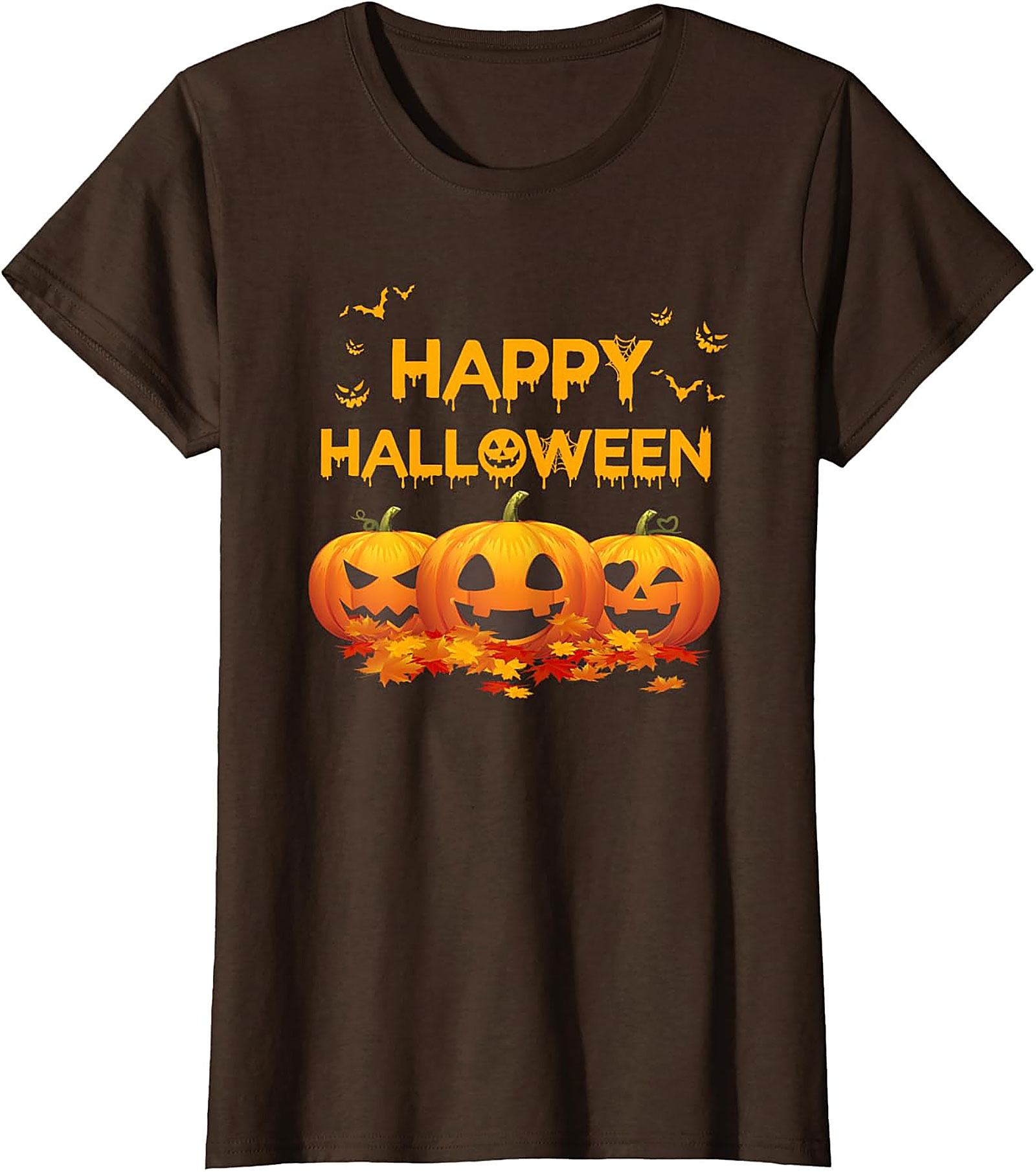 Happy Halloween Jack-o'-Lantern T-shirt | Spooky Graphic Tee