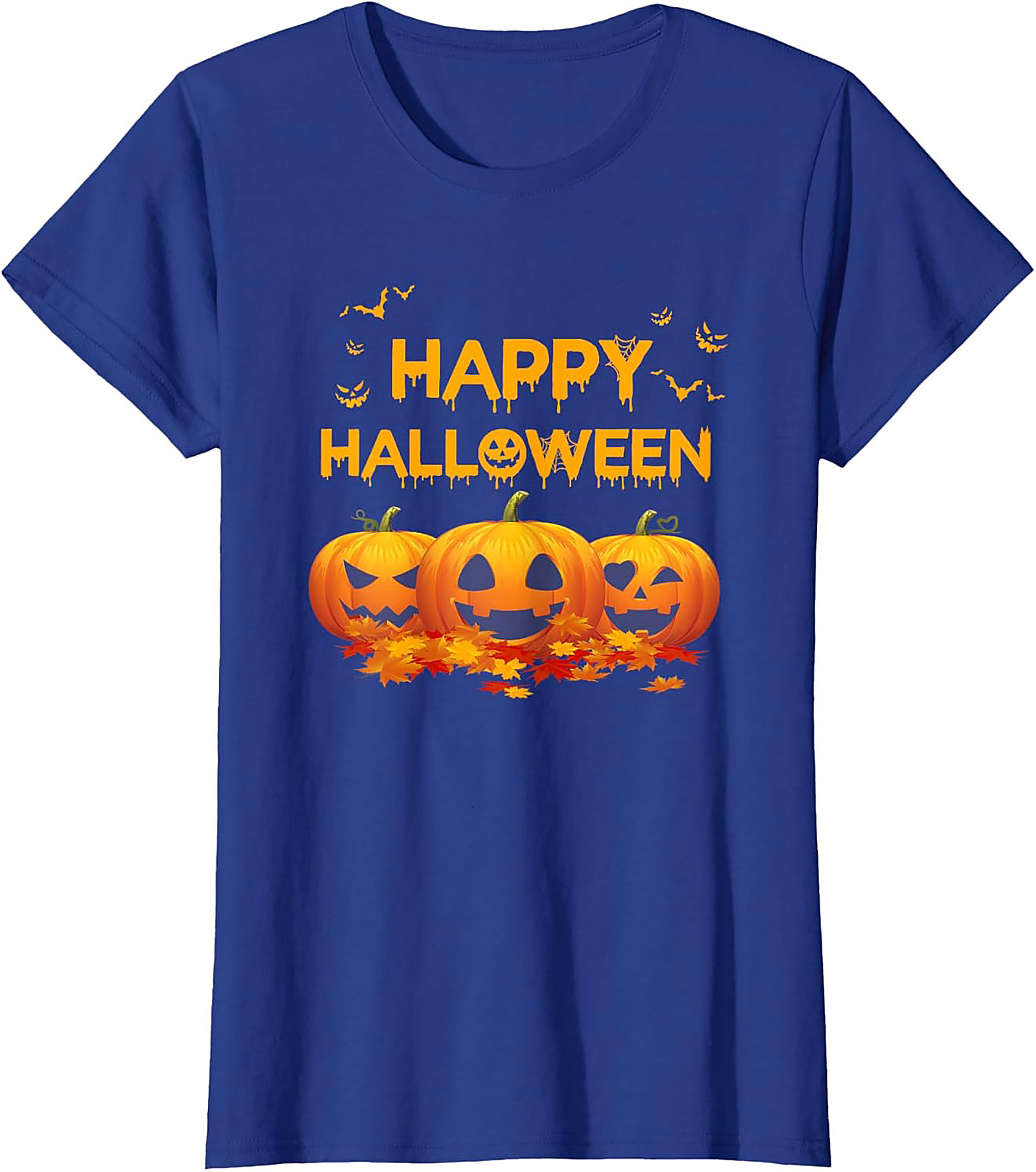 Happy Halloween Jack-o'-Lantern T-shirt | Spooky Graphic Tee