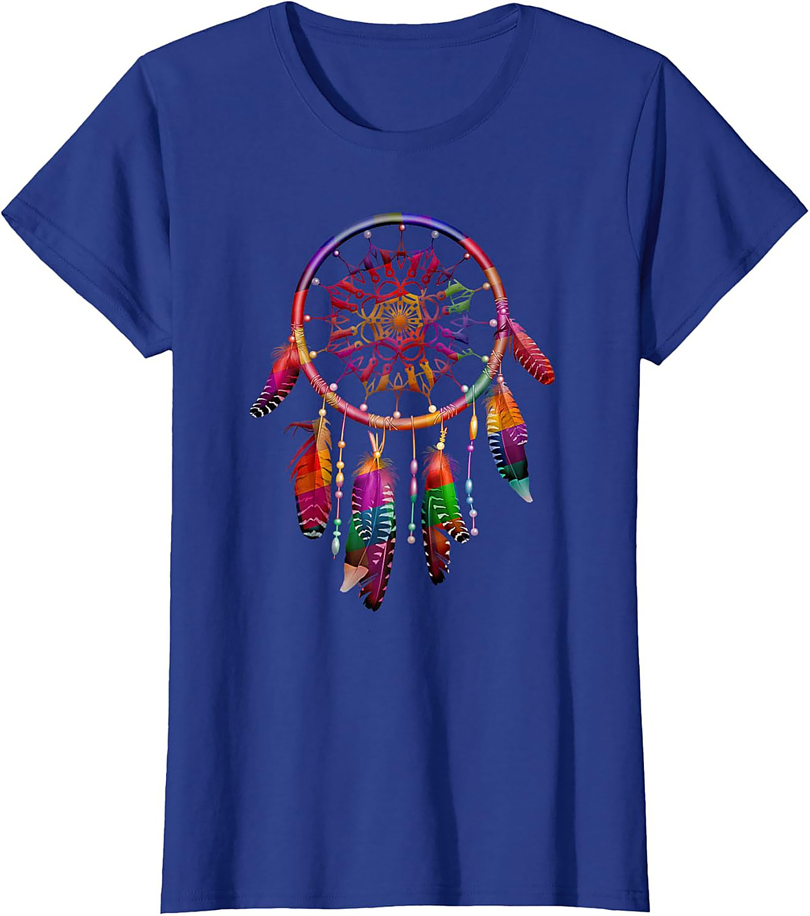 Rainbow Dreamcatcher Graphic Tee Spiritual Unisex Shirt