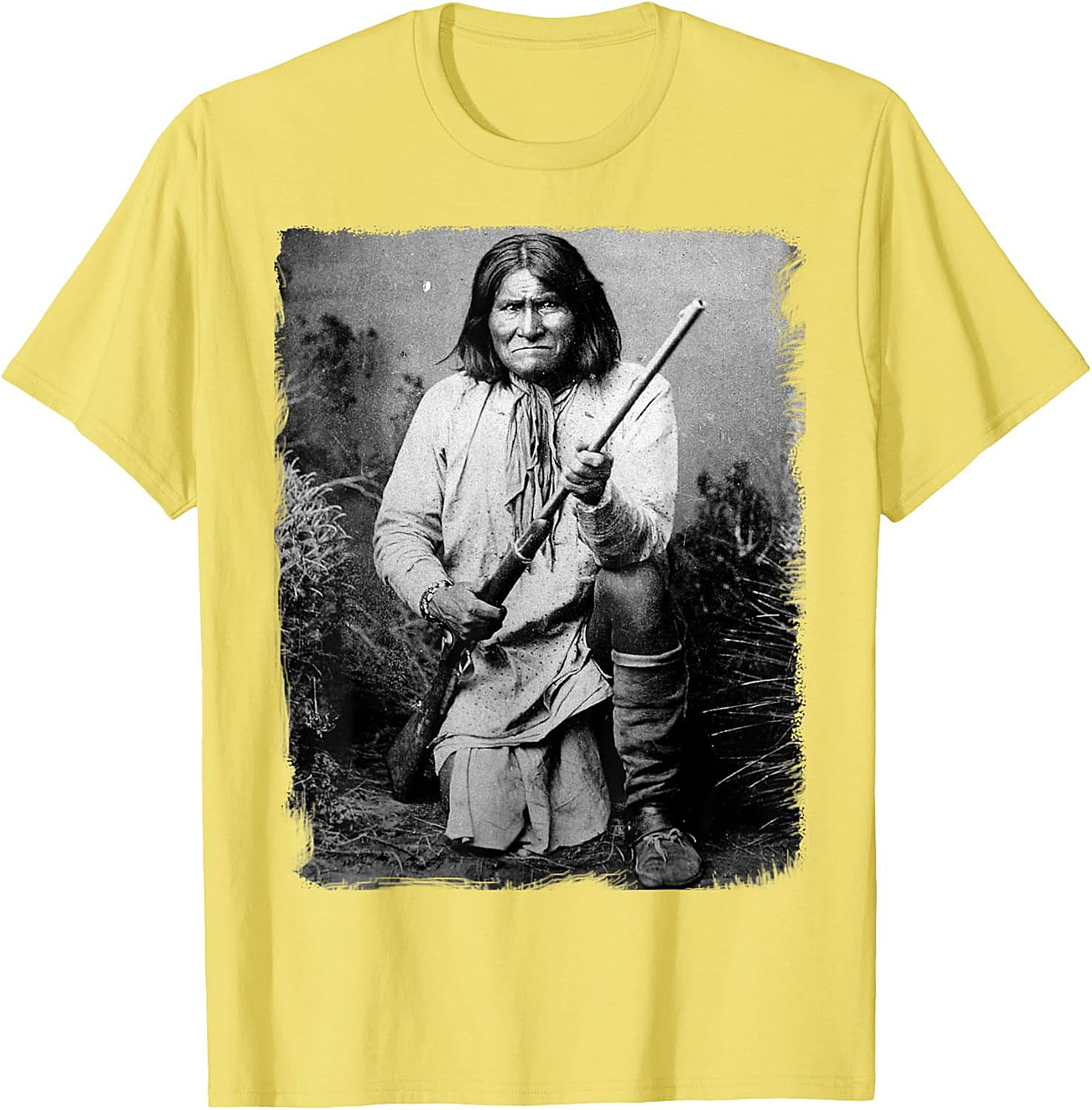 Indigenous Heritage Warrior Portrait Graphic Tee 