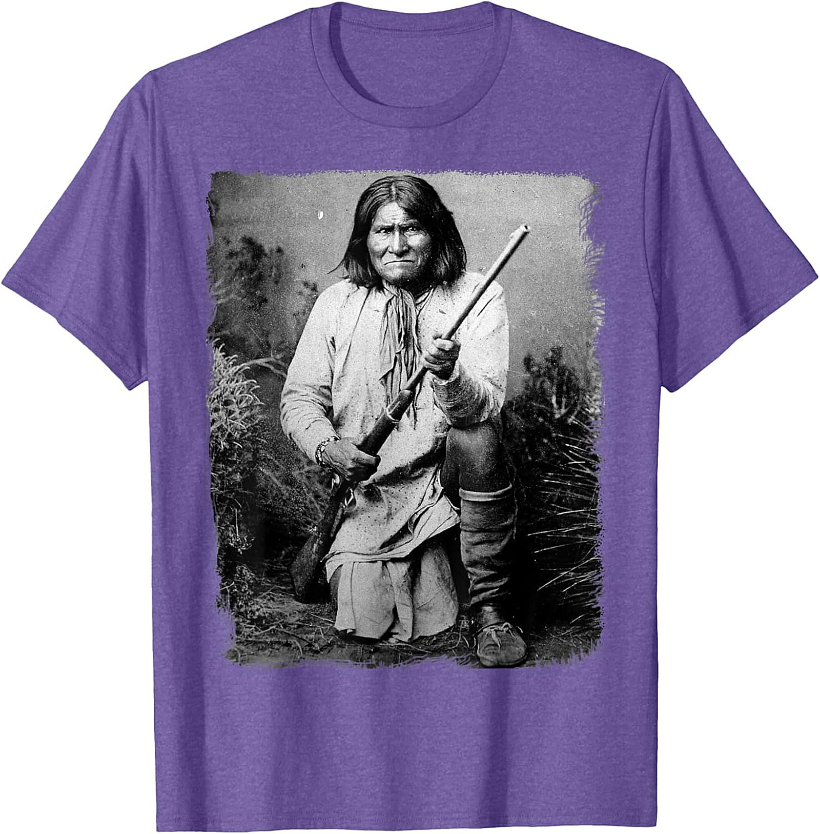 Indigenous Heritage Warrior Portrait Graphic Tee 
