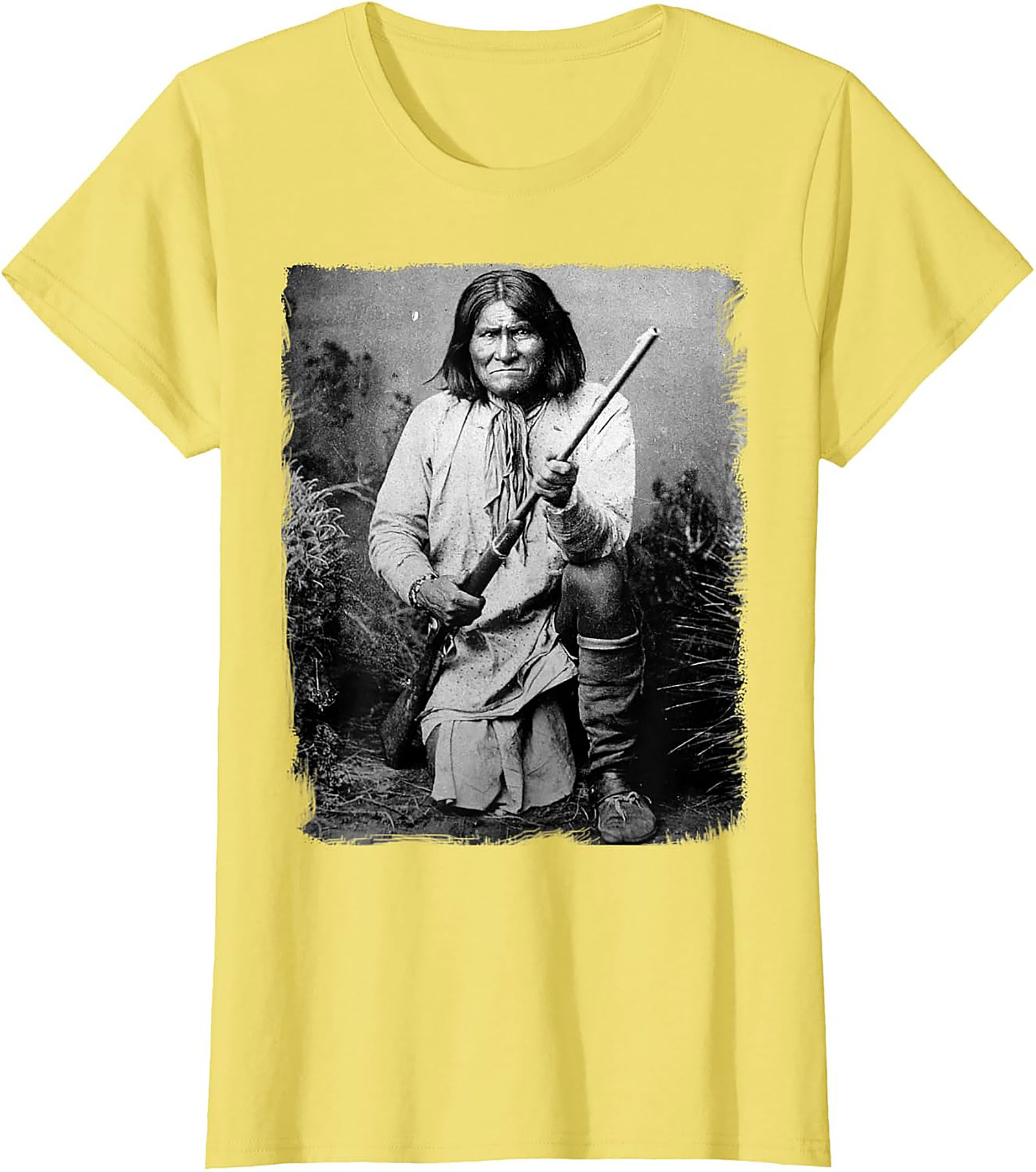 Indigenous Heritage Warrior Portrait Graphic Tee 
