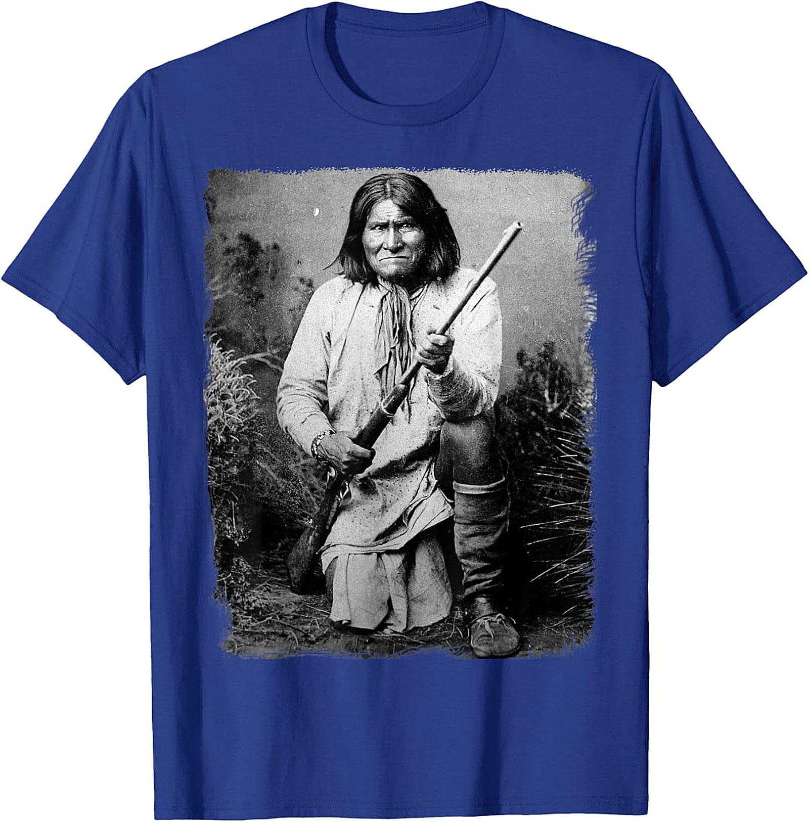 Indigenous Heritage Warrior Portrait Graphic Tee 