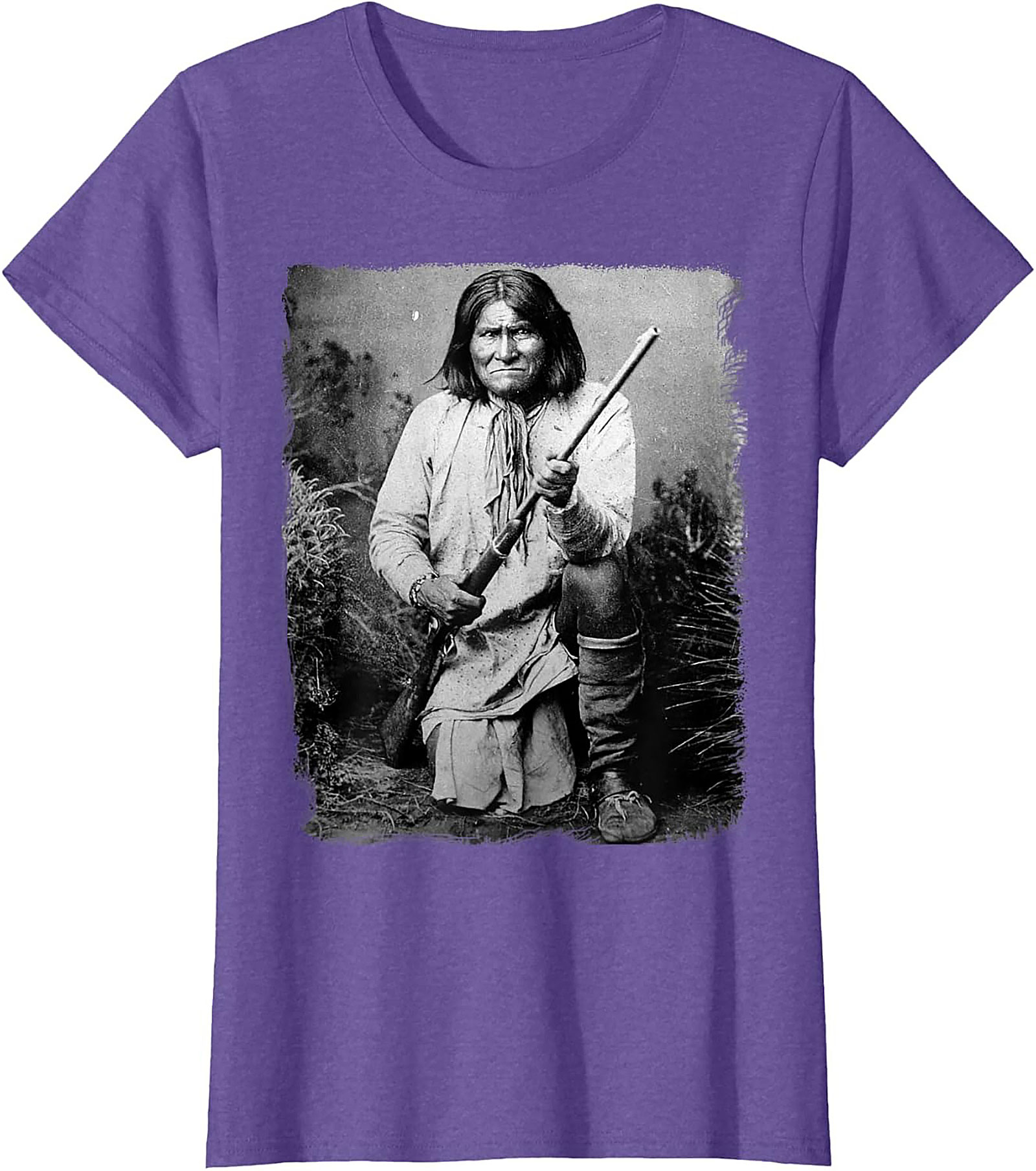 Indigenous Heritage Warrior Portrait Graphic Tee 