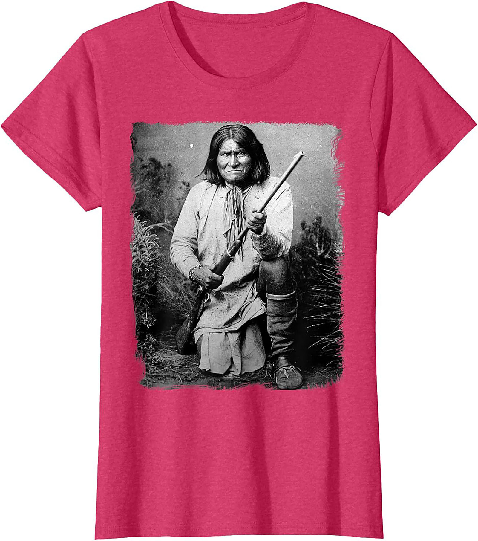 Indigenous Heritage Warrior Portrait Graphic Tee 
