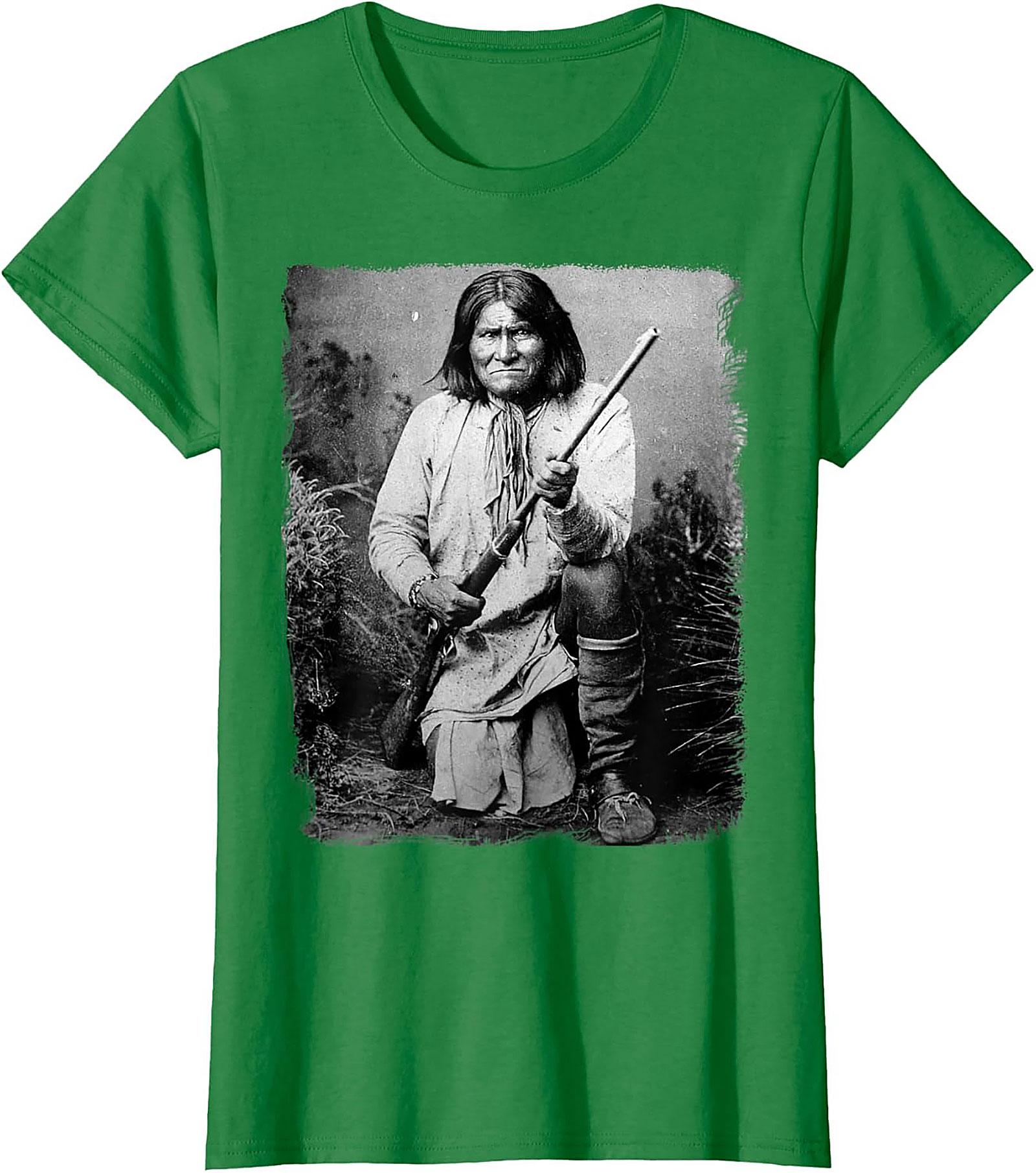 Indigenous Heritage Warrior Portrait Graphic Tee 