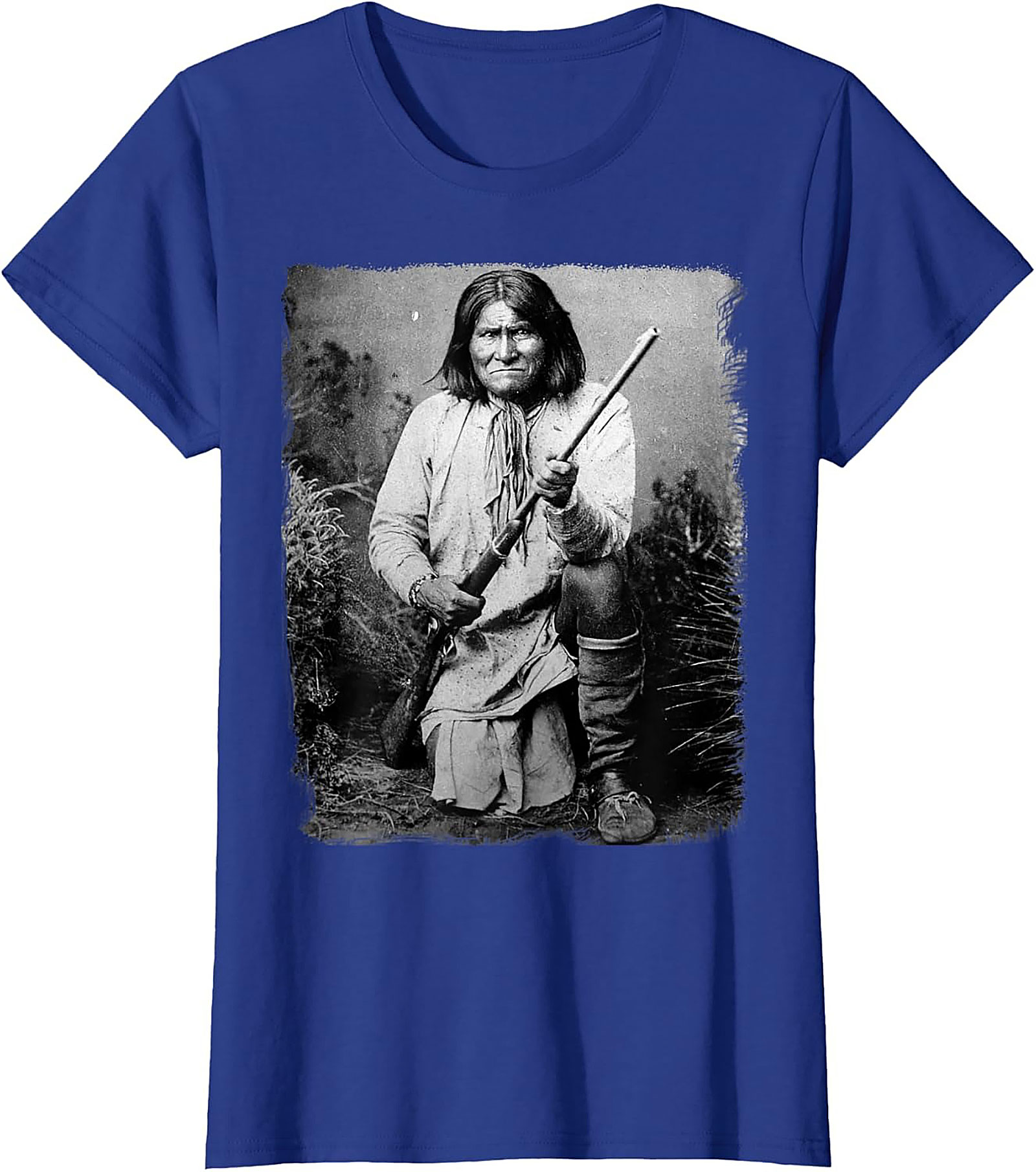 Indigenous Heritage Warrior Portrait Graphic Tee 