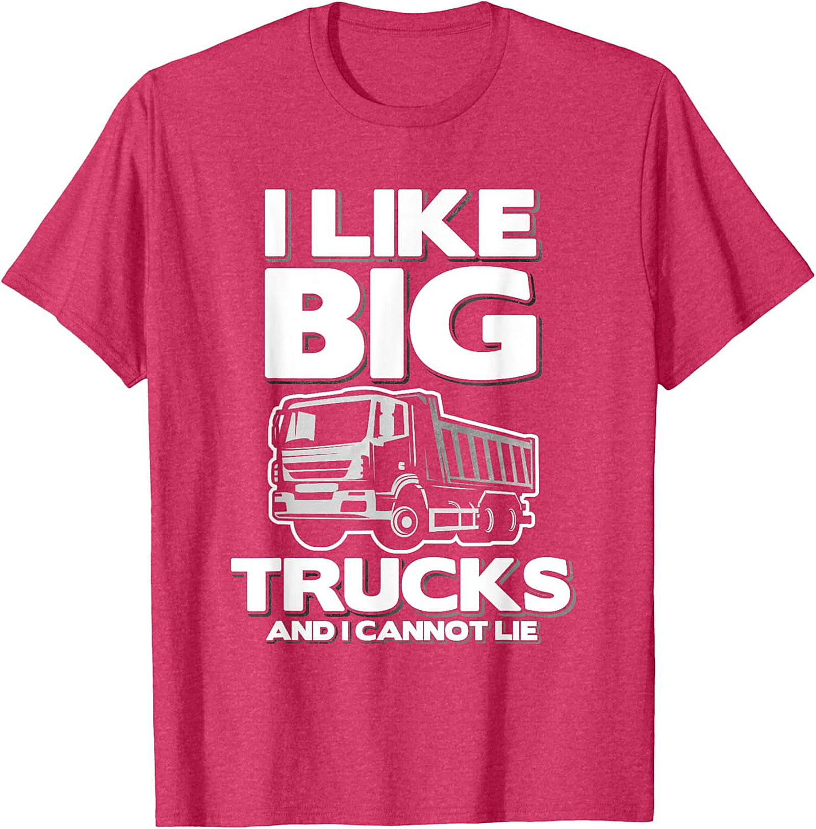 I Like Big Trucks Funny Truck T-shirt – Construction Dump Truck Graphic Tee