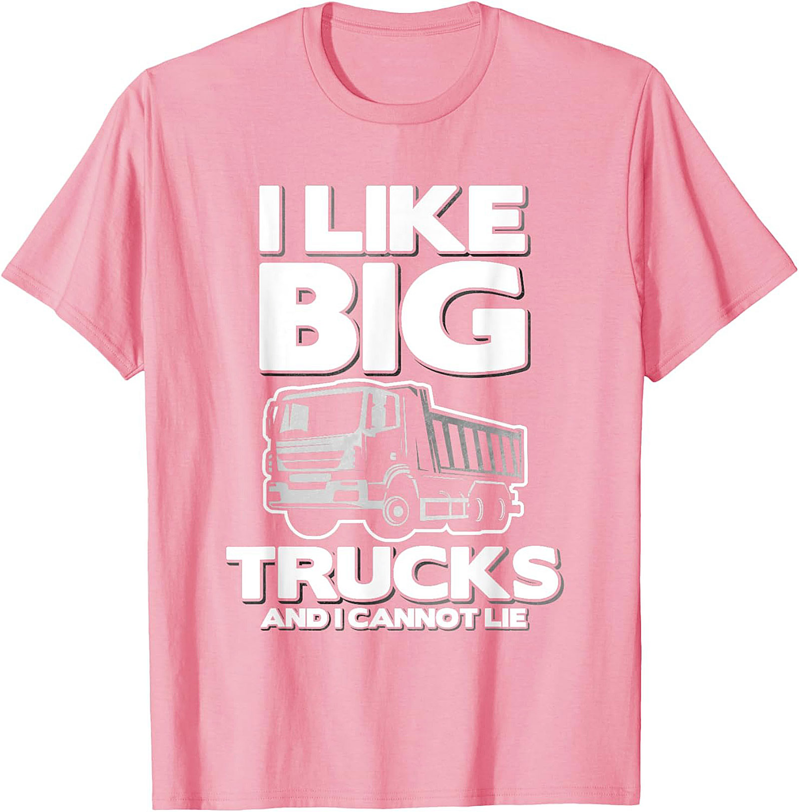 I Like Big Trucks Funny Truck T-shirt – Construction Dump Truck Graphic Tee
