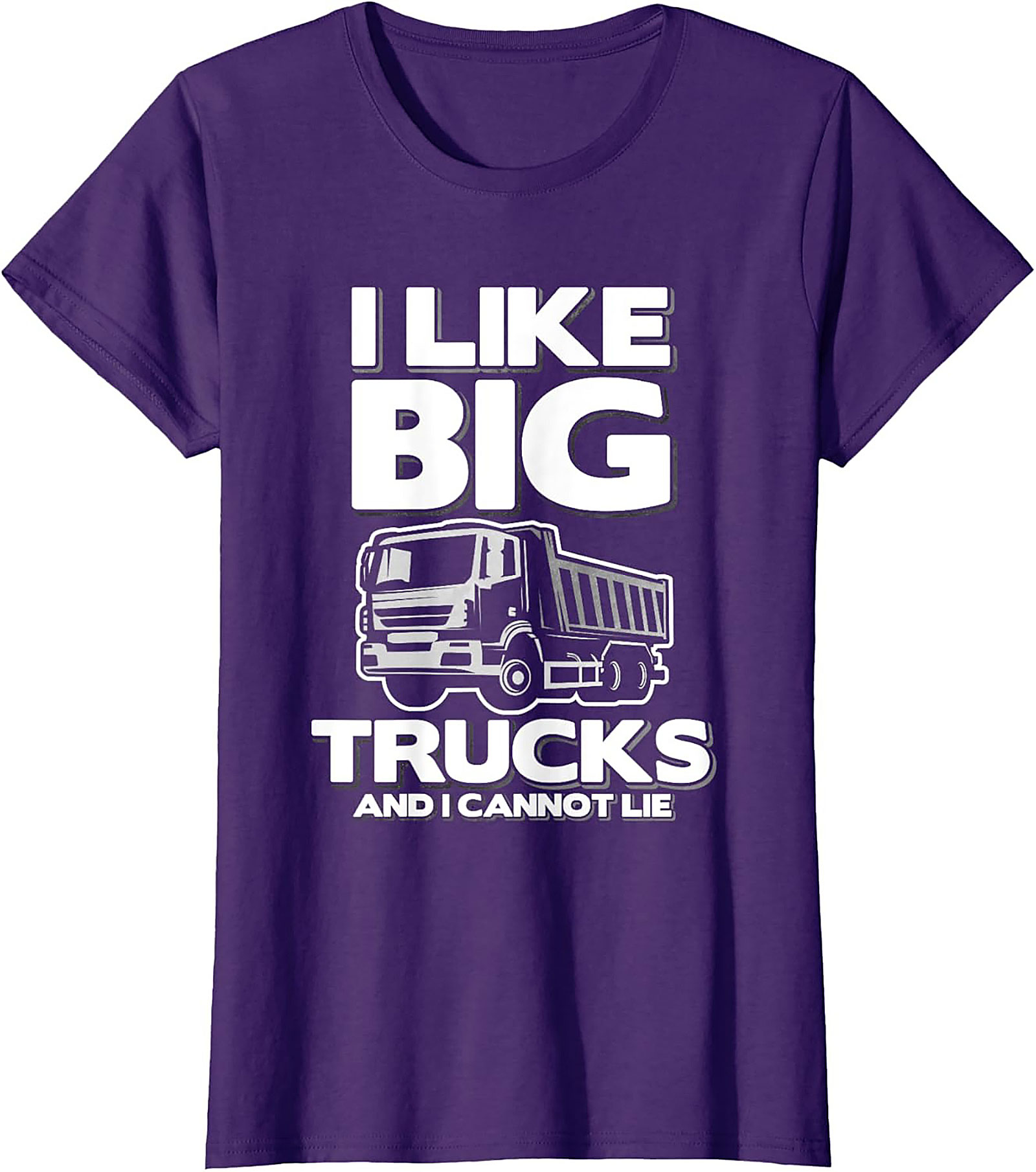 I Like Big Trucks Funny Truck T-shirt – Construction Dump Truck Graphic Tee
