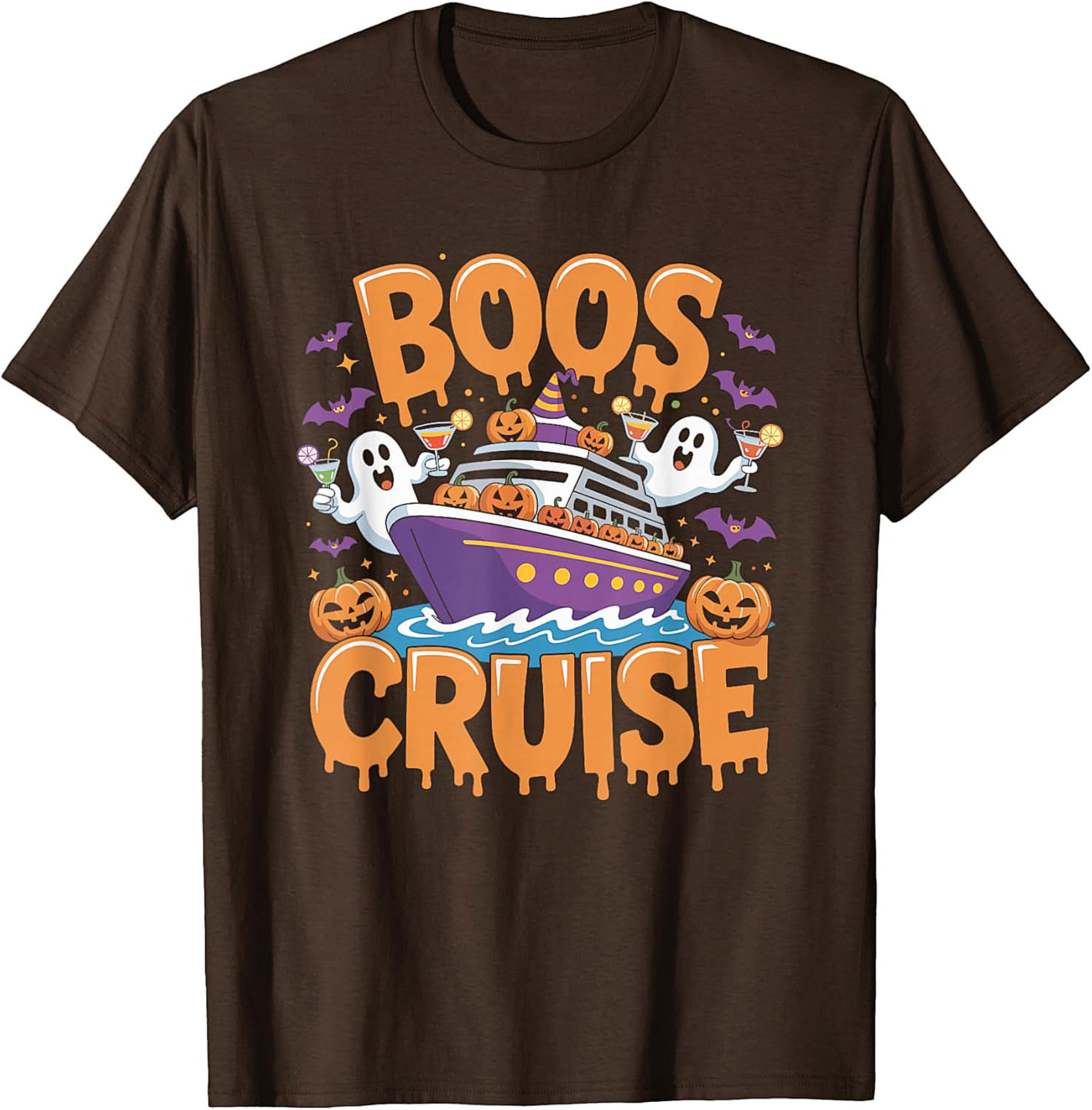 Funny Boos Cruise Halloween T-shirt | Ghost Party Tee