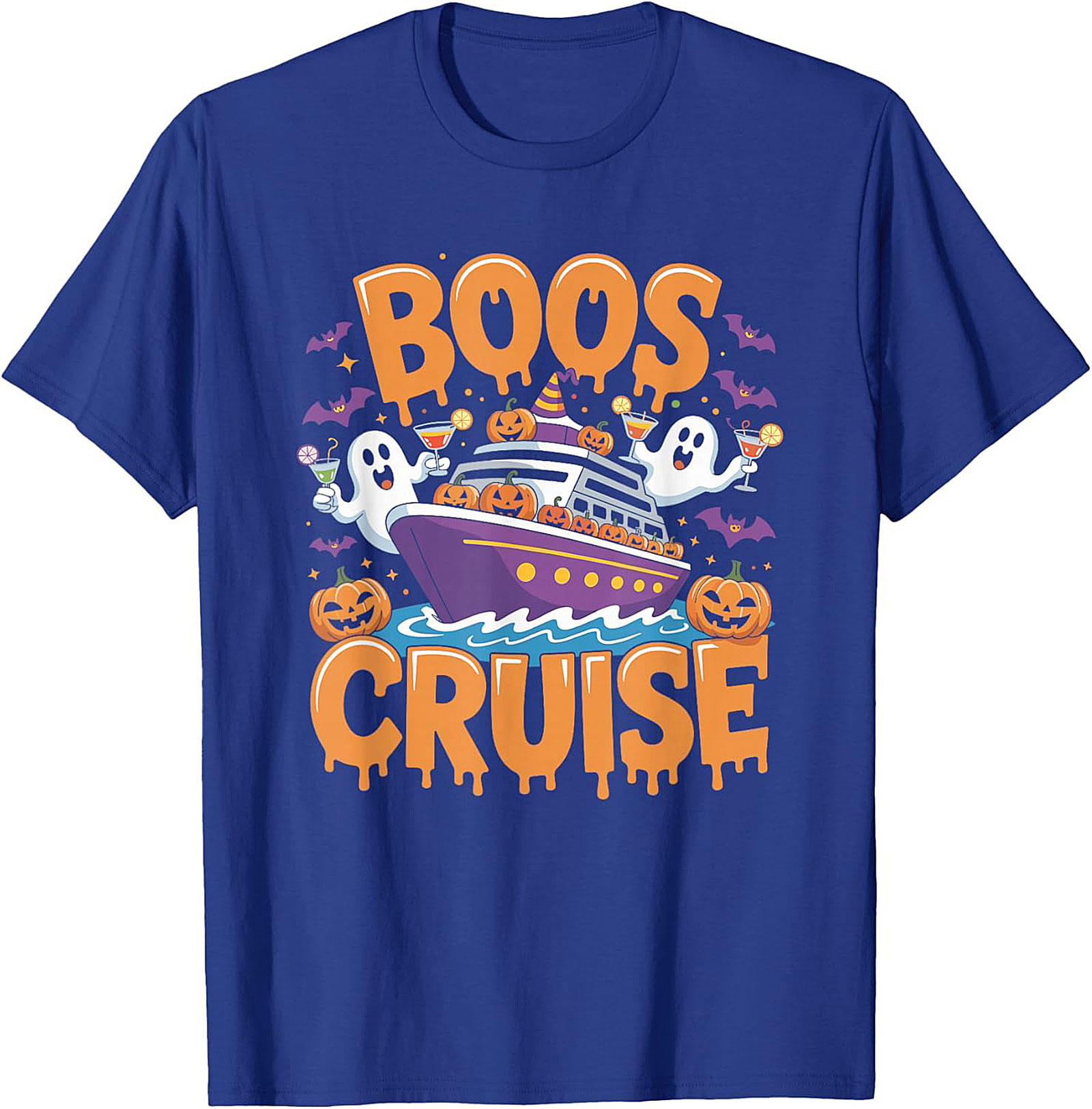 Funny Boos Cruise Halloween T-shirt | Ghost Party Tee