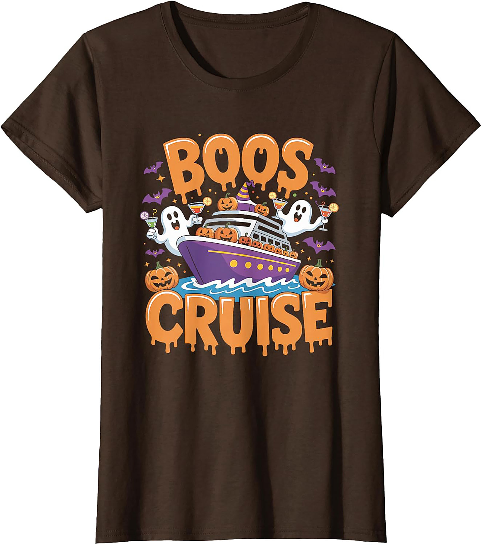 Funny Boos Cruise Halloween T-shirt | Ghost Party Tee