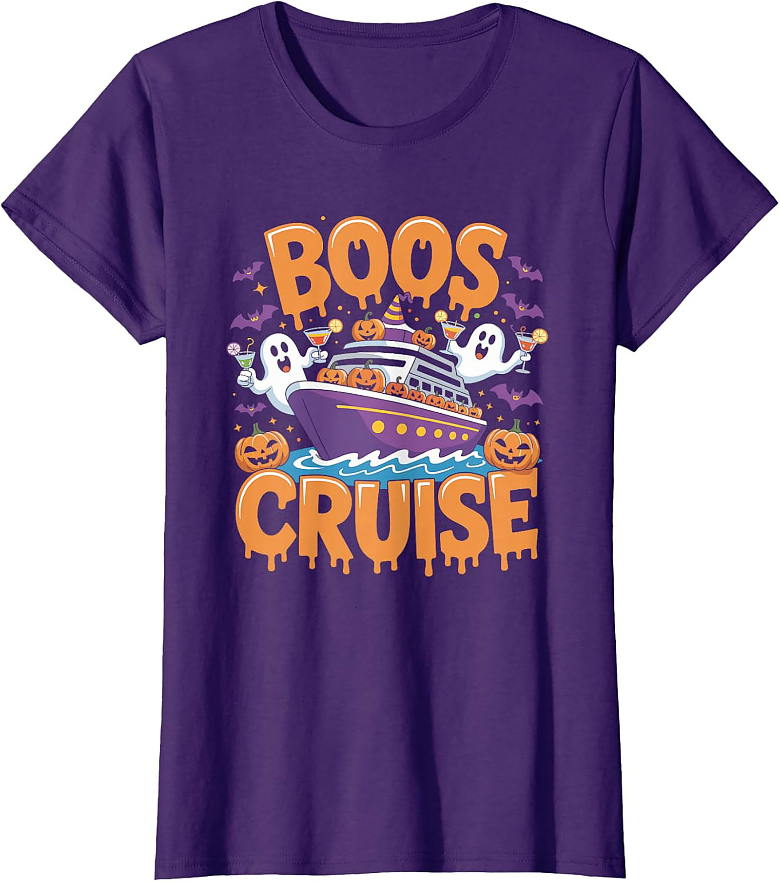 Funny Boos Cruise Halloween T-shirt | Ghost Party Tee