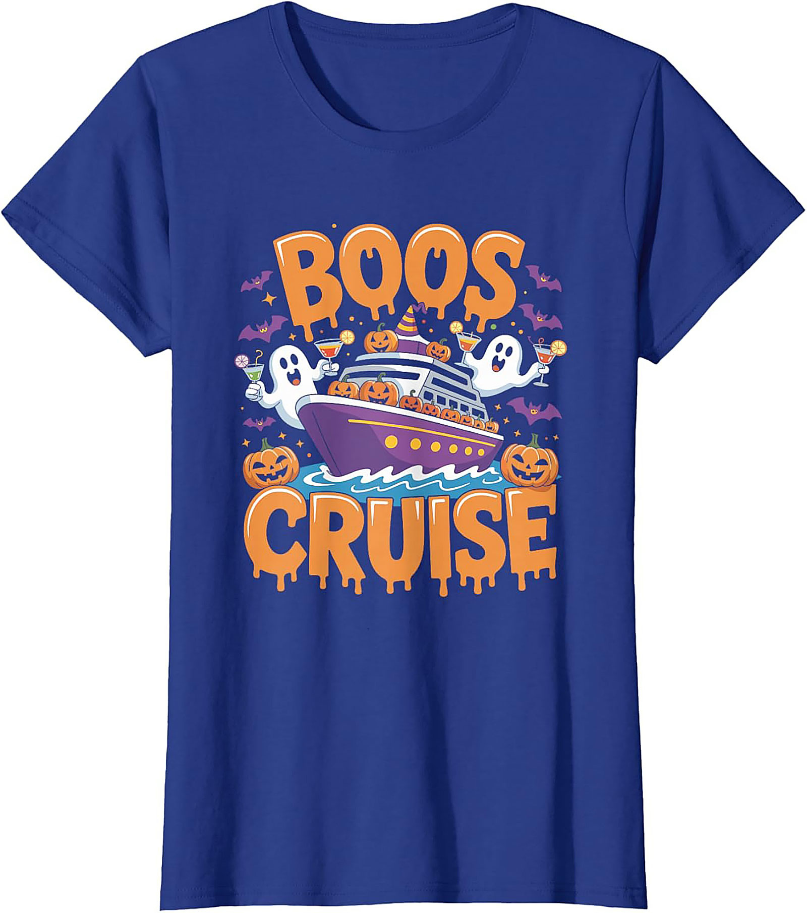 Funny Boos Cruise Halloween T-shirt | Ghost Party Tee