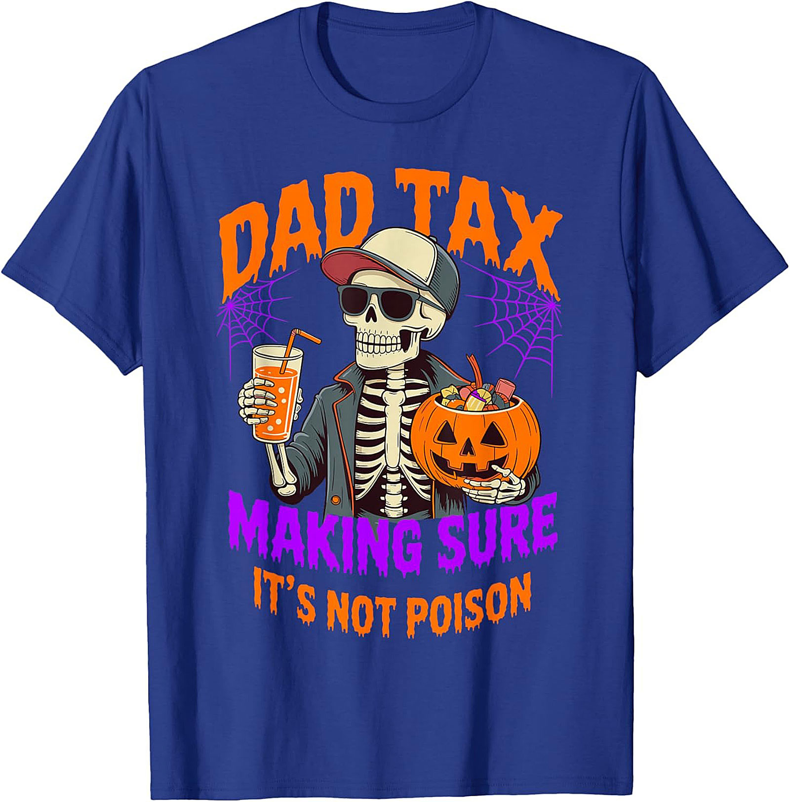 Dad Tax Halloween T-Shirt | Funny Dad Graphic Tee Gift