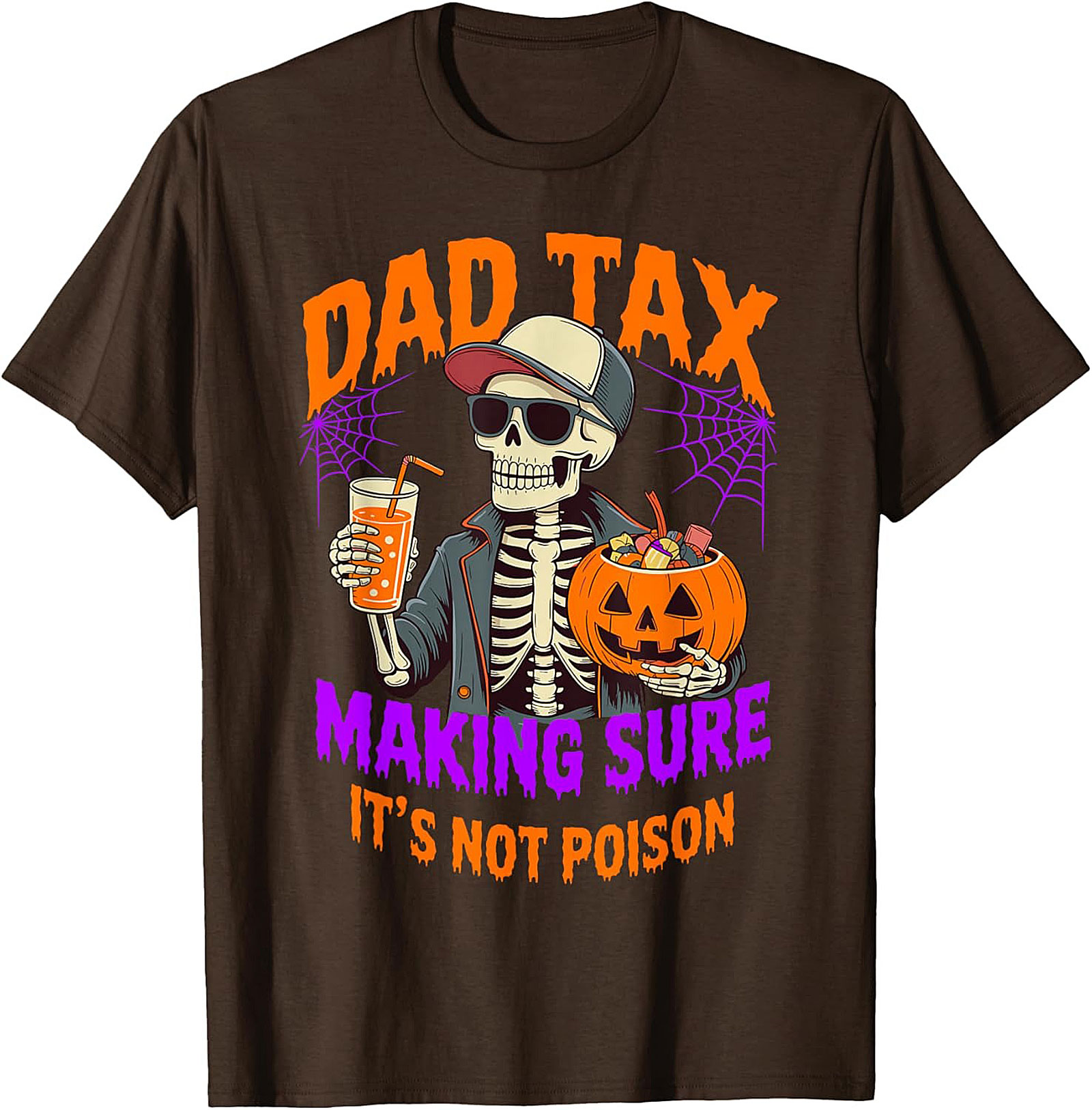 Dad Tax Halloween T-Shirt | Funny Dad Graphic Tee Gift