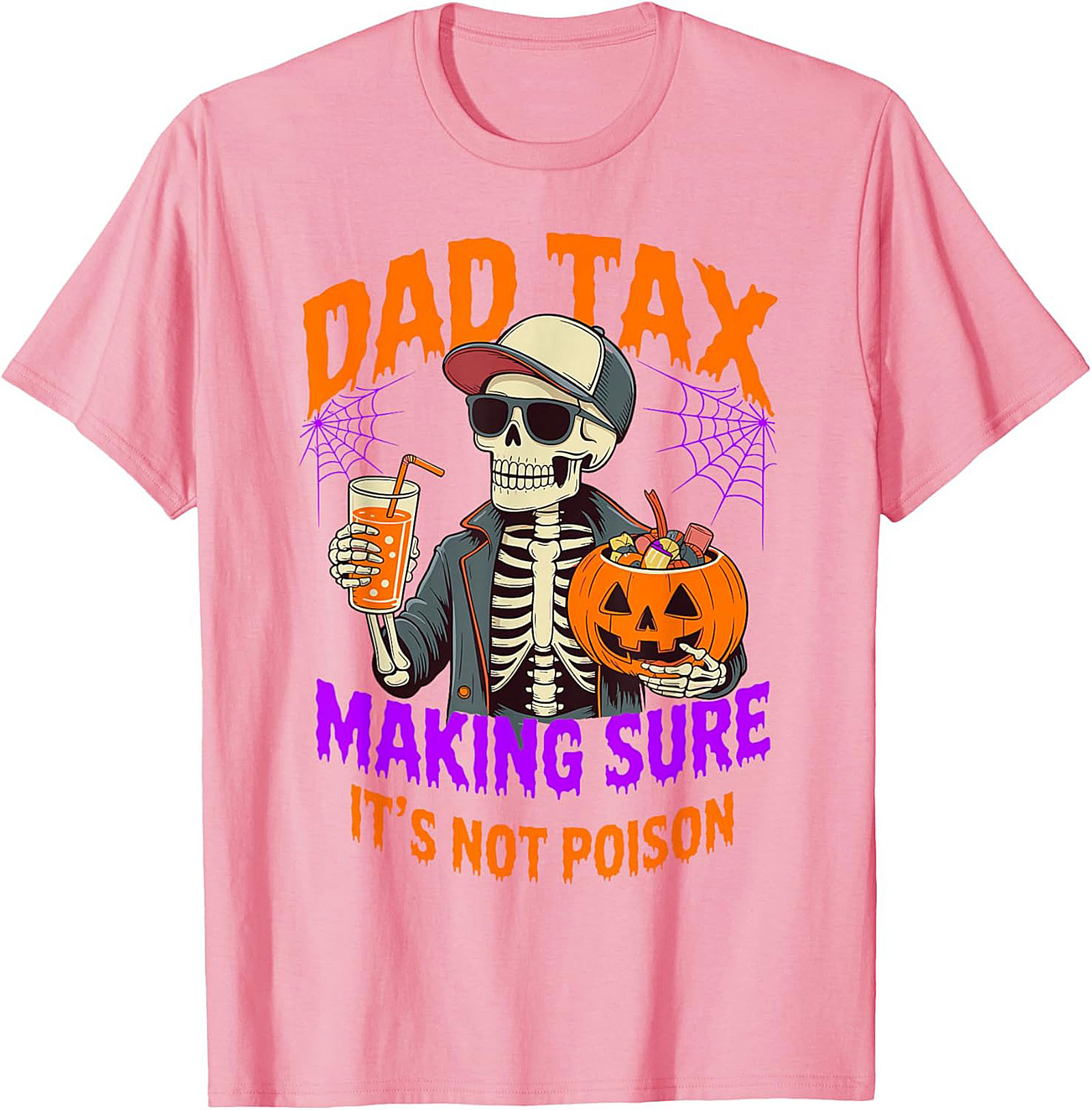 Dad Tax Halloween T-Shirt | Funny Dad Graphic Tee Gift