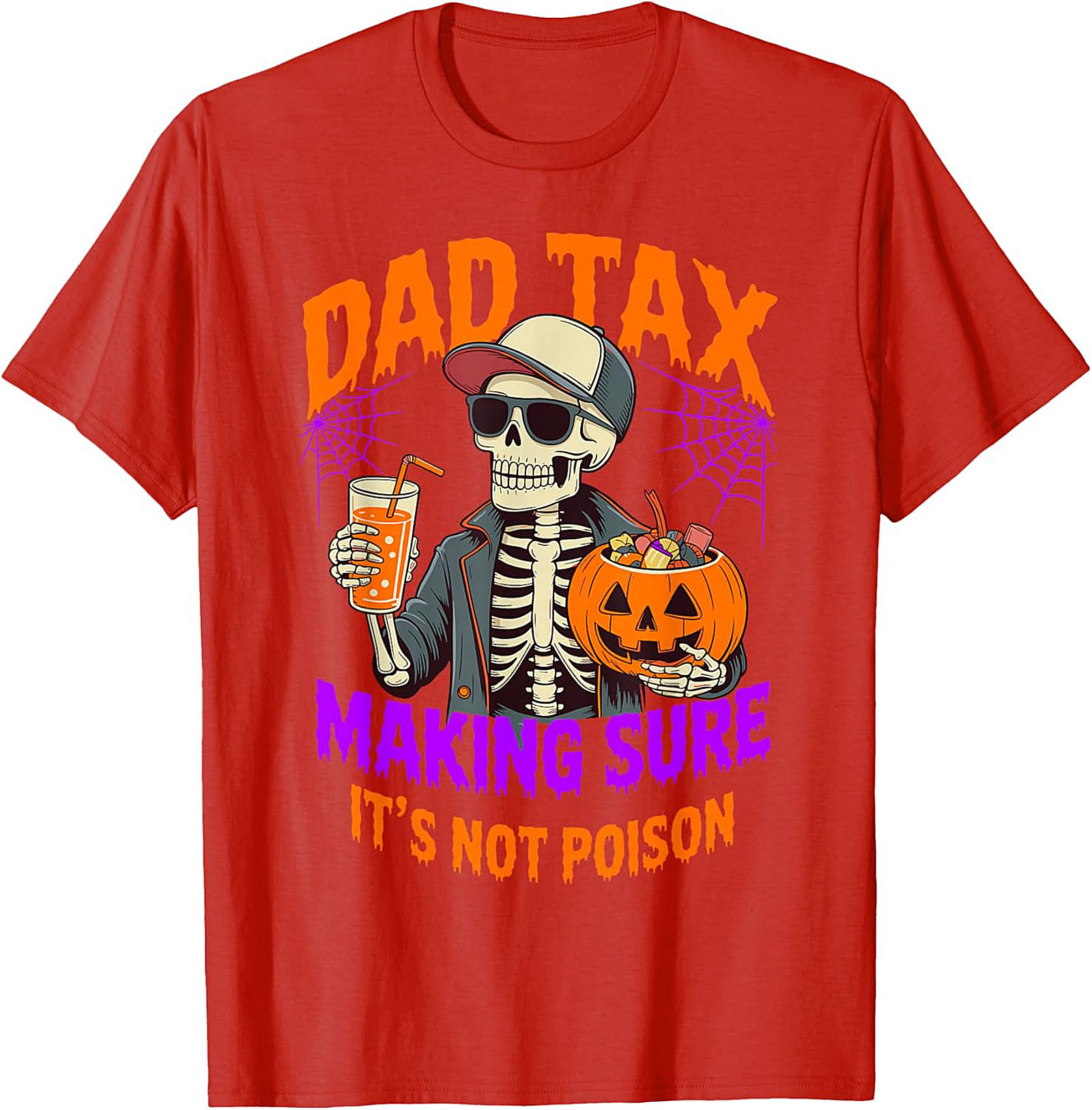 Dad Tax Halloween T-Shirt | Funny Dad Graphic Tee Gift