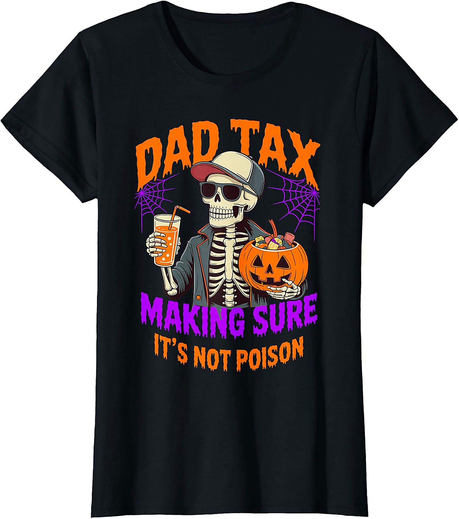 Dad Tax Halloween T-Shirt | Funny Dad Graphic Tee Gift