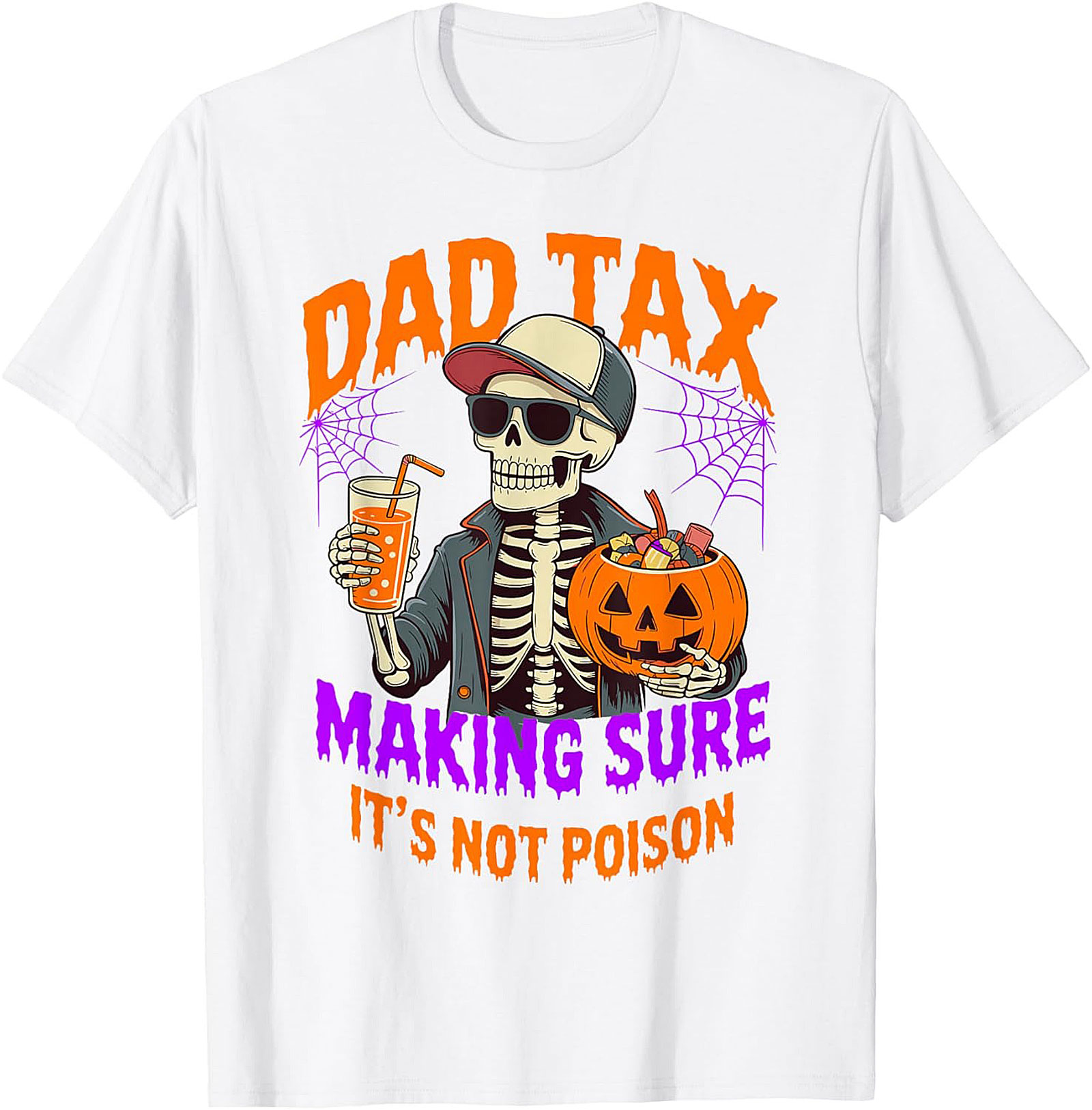 Dad Tax Halloween T-Shirt | Funny Dad Graphic Tee Gift