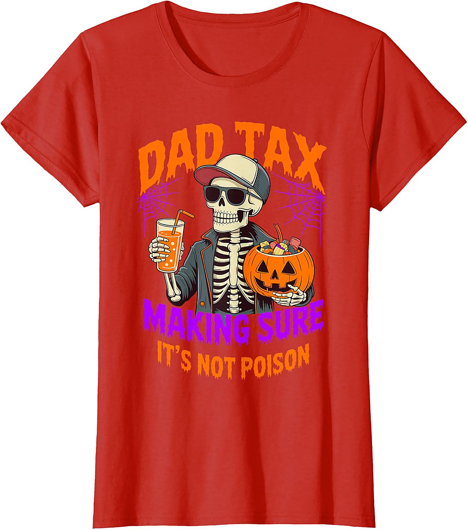 Dad Tax Halloween T-Shirt | Funny Dad Graphic Tee Gift