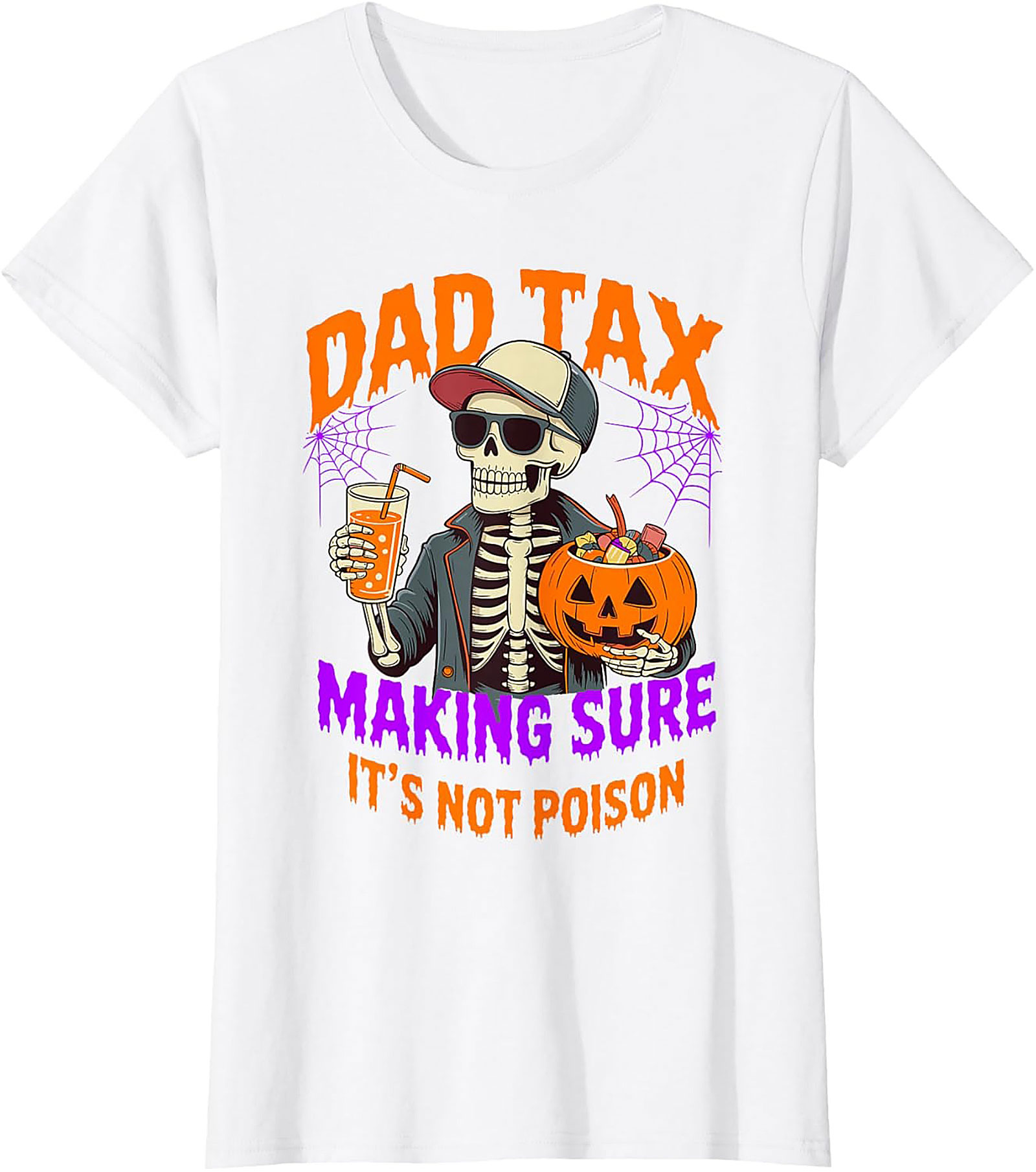 Dad Tax Halloween T-Shirt | Funny Dad Graphic Tee Gift