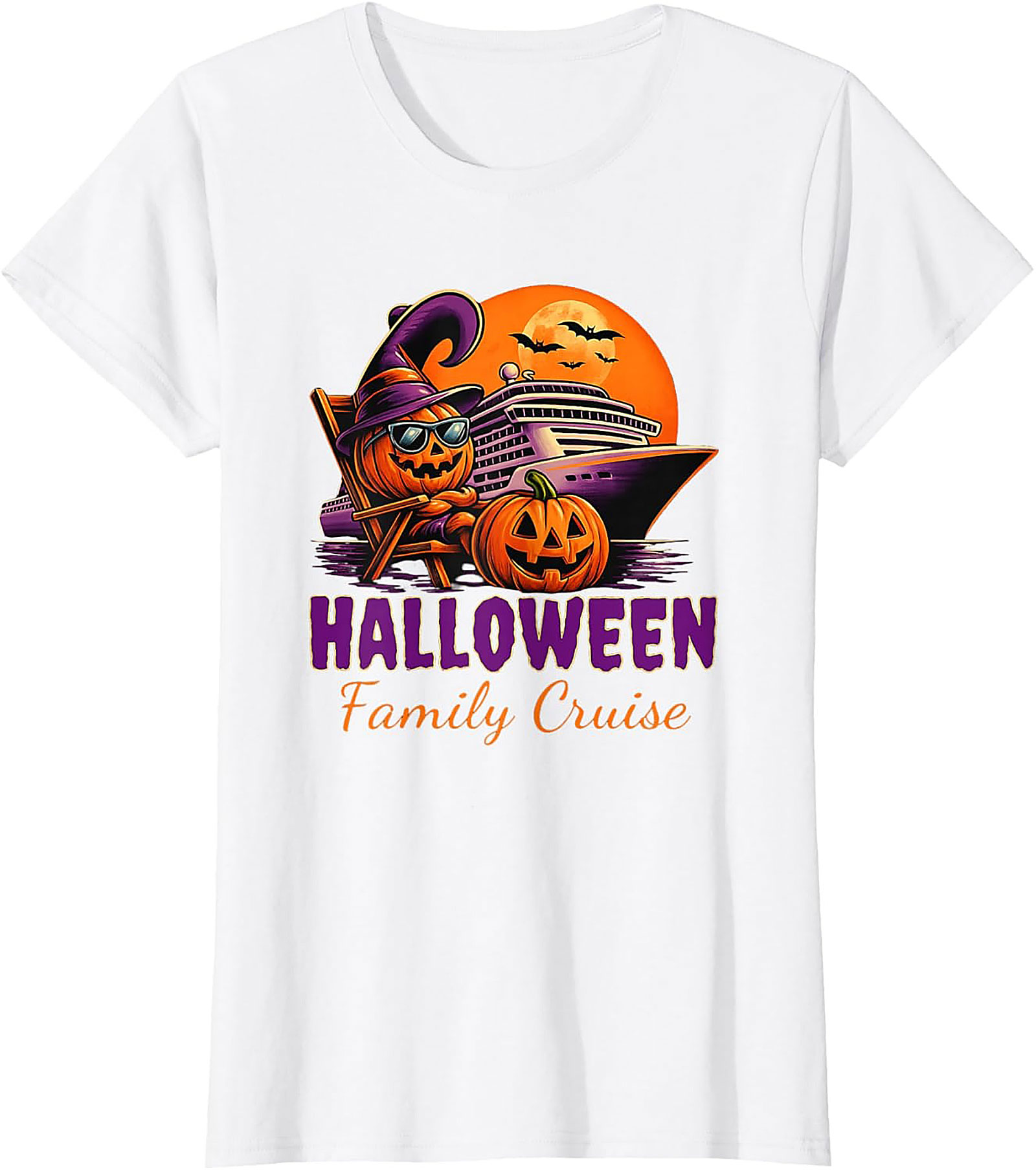Halloween Cruise T-shirt | Spooky Family Vacation Graphic Tee
