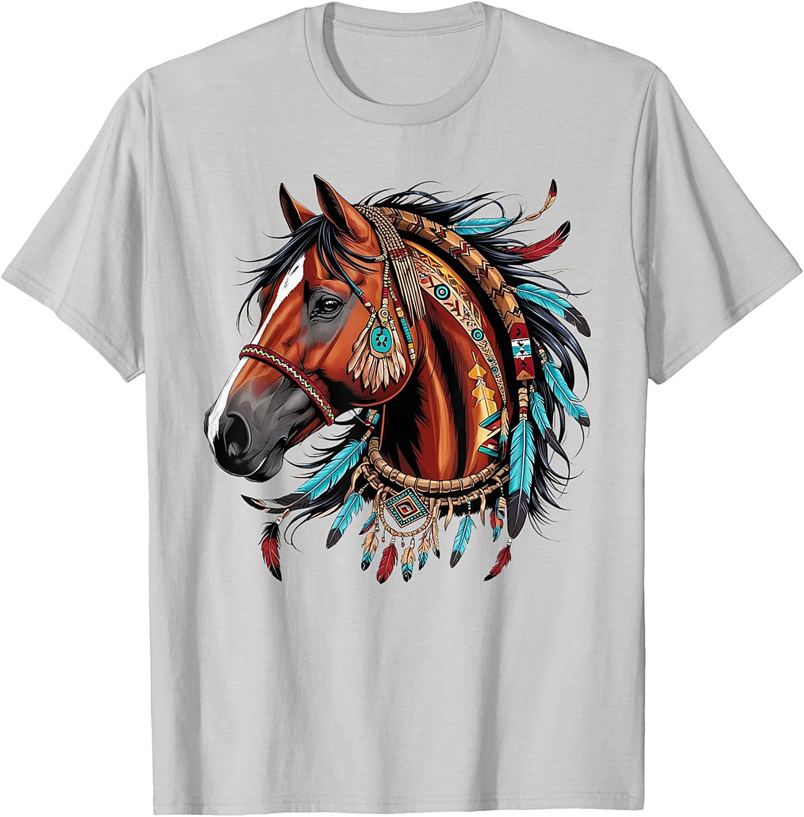  Spirit Horse Graphic Tee Majestic Unisex Shirt