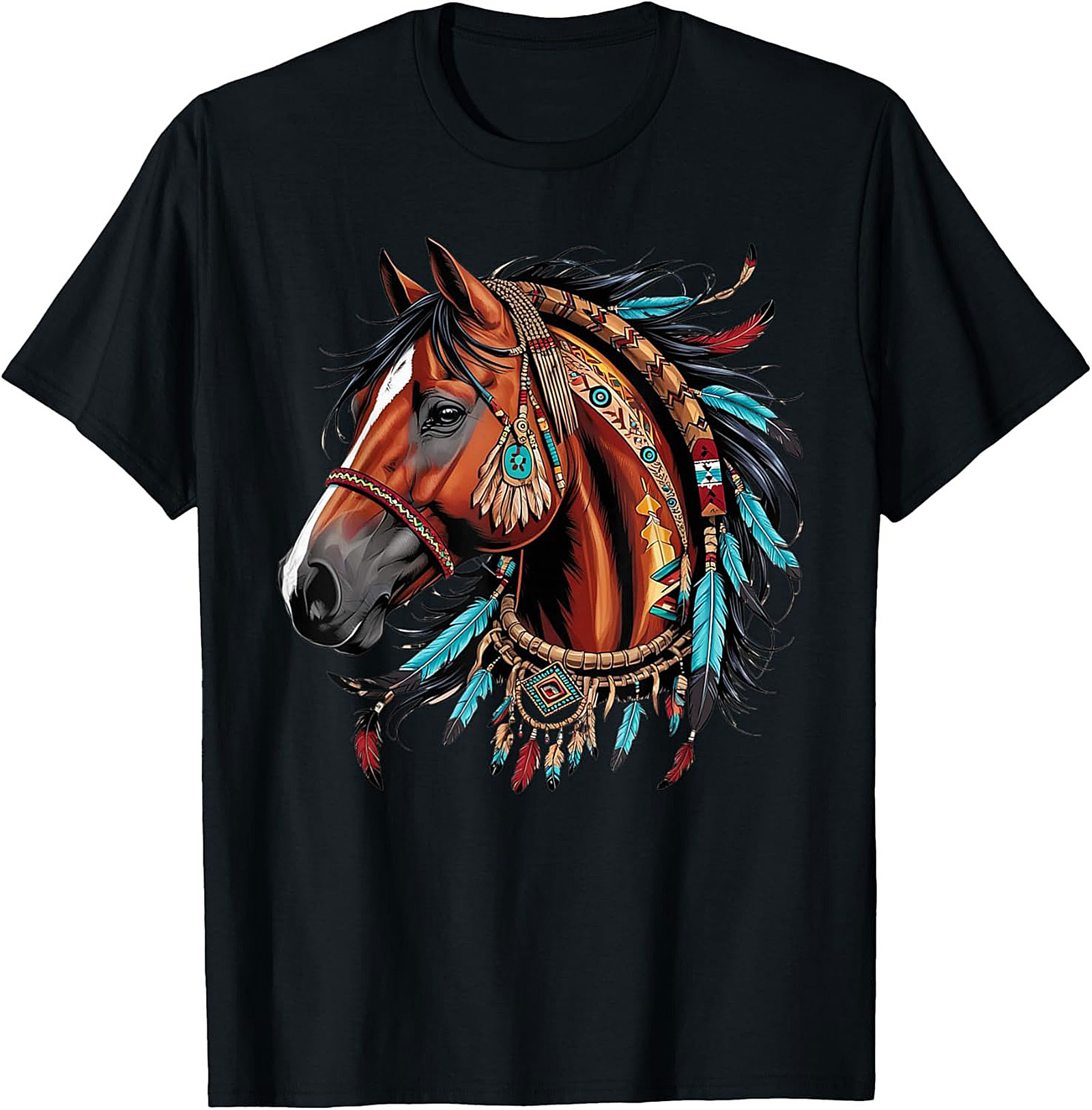 Spirit Horse Graphic Tee Majestic Unisex Shirt