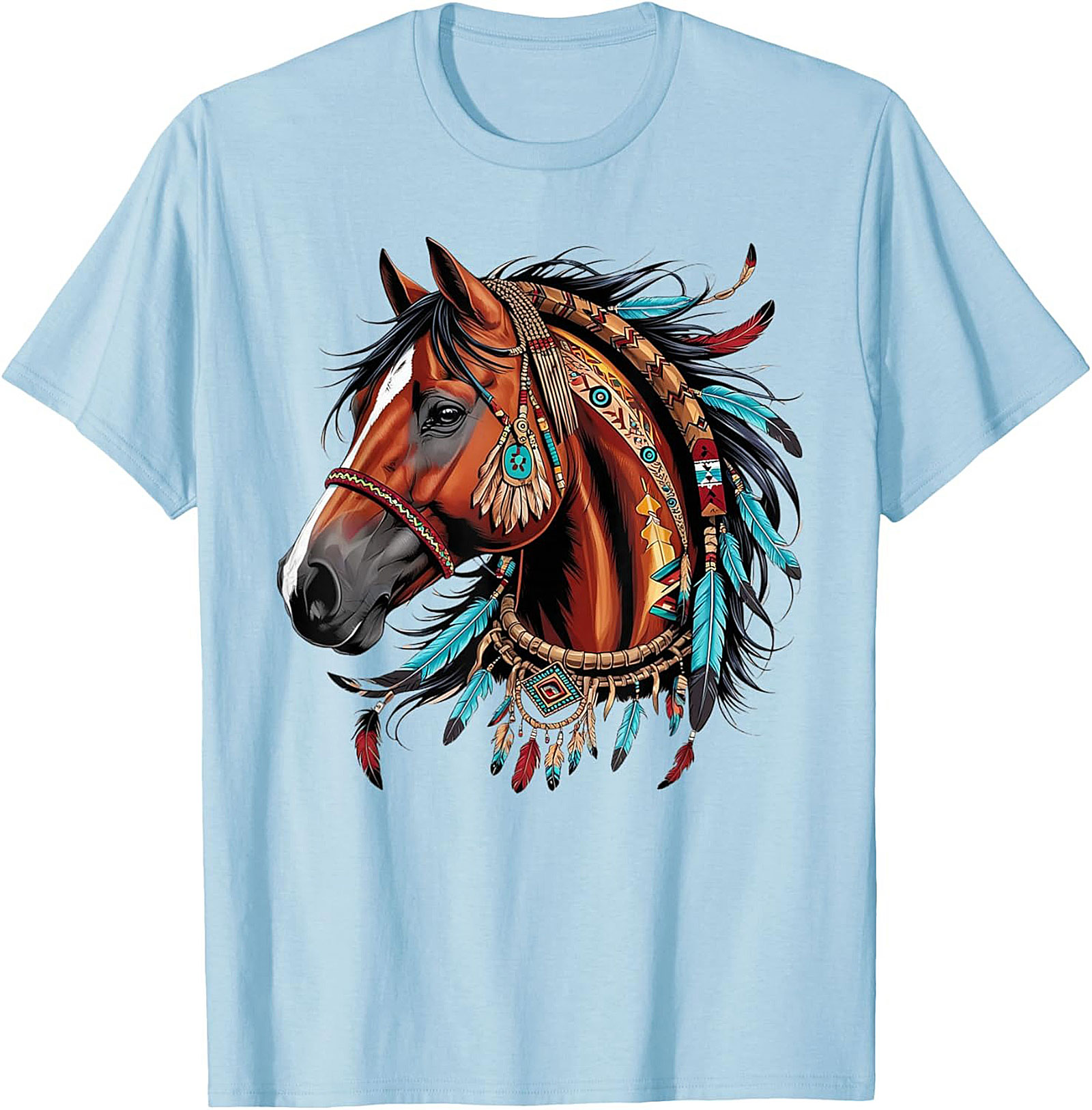  Spirit Horse Graphic Tee Majestic Unisex Shirt