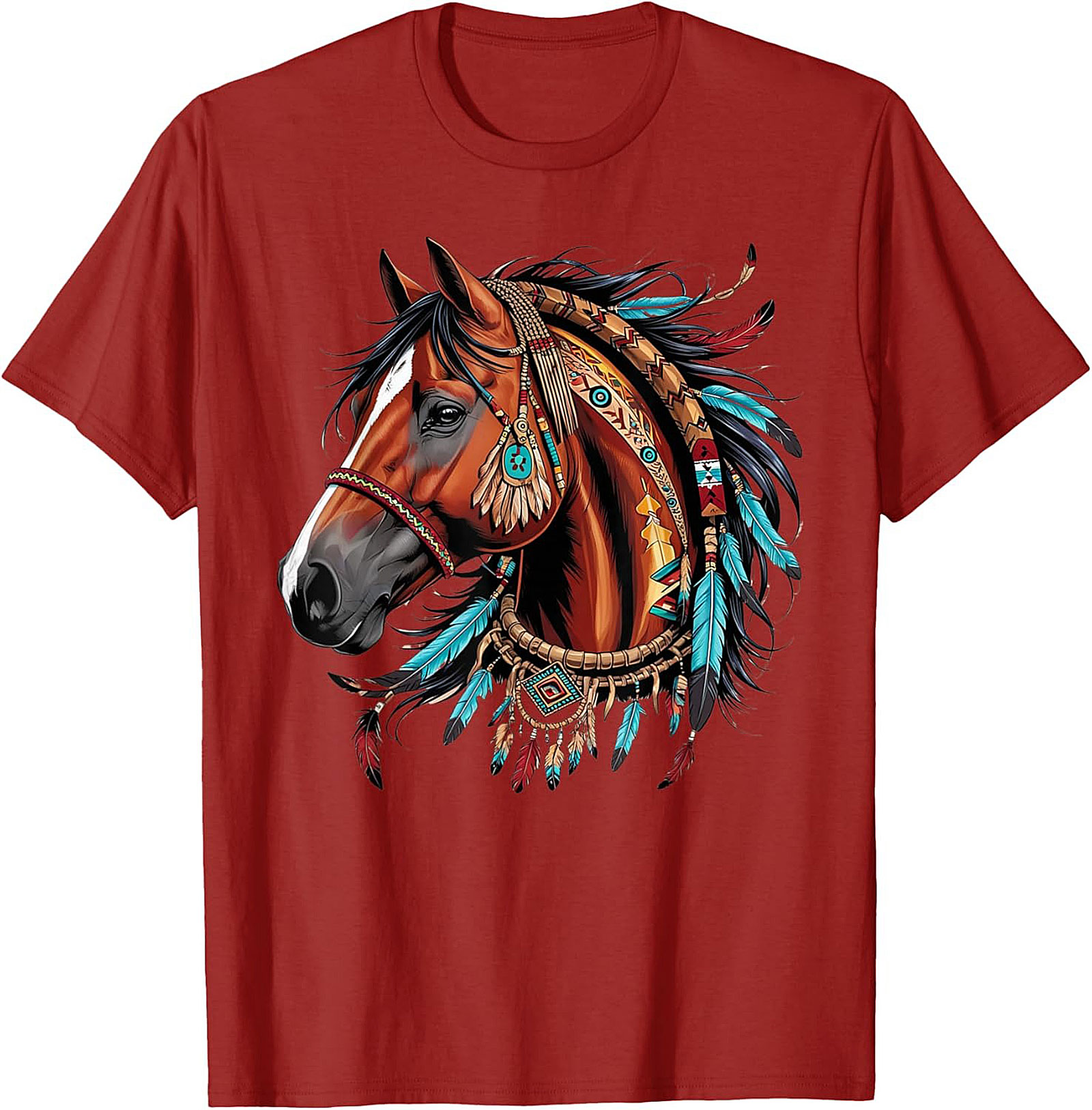  Spirit Horse Graphic Tee Majestic Unisex Shirt