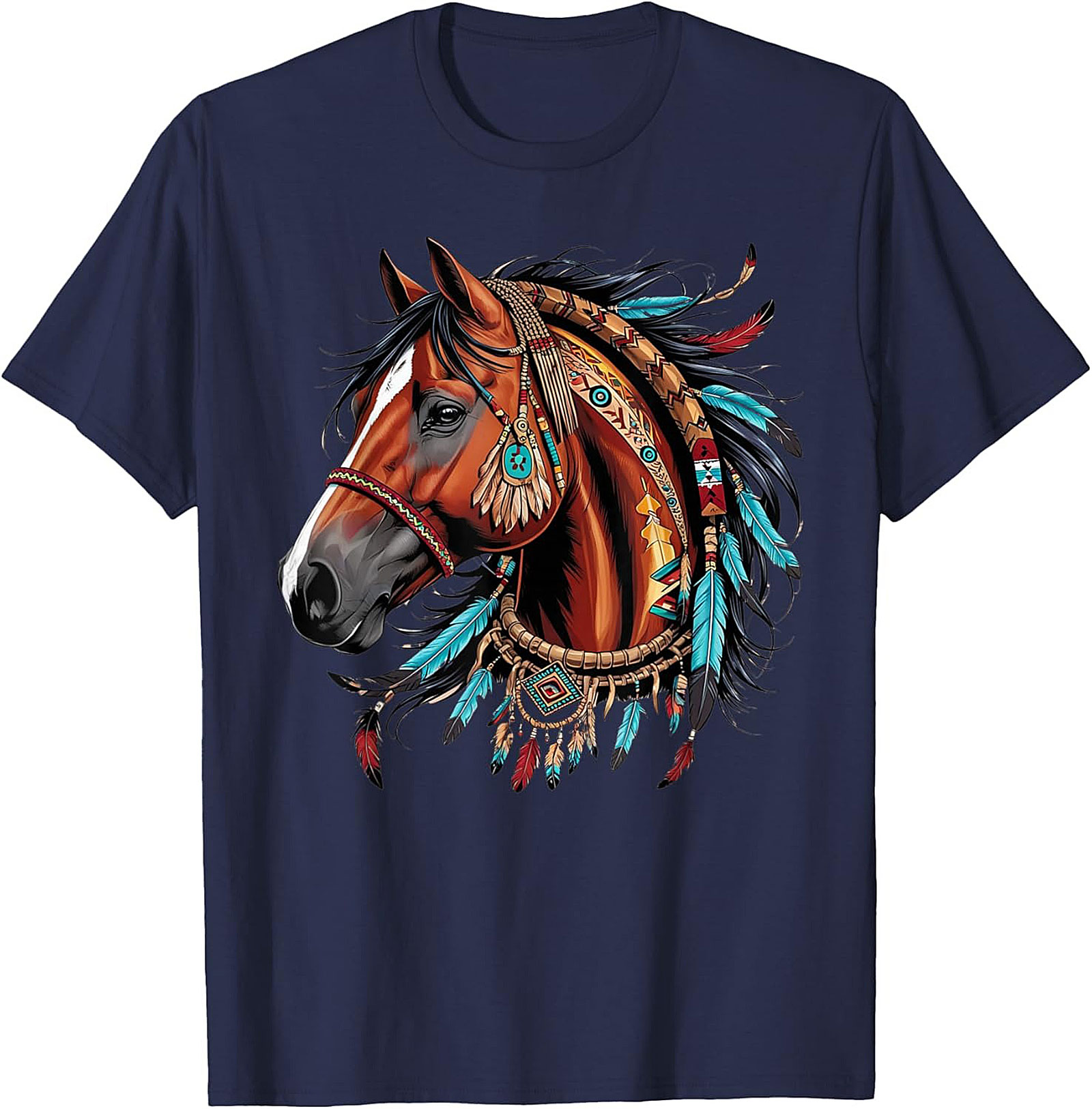  Spirit Horse Graphic Tee Majestic Unisex Shirt
