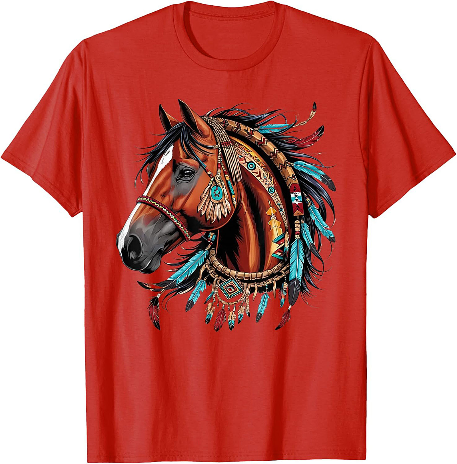  Spirit Horse Graphic Tee Majestic Unisex Shirt