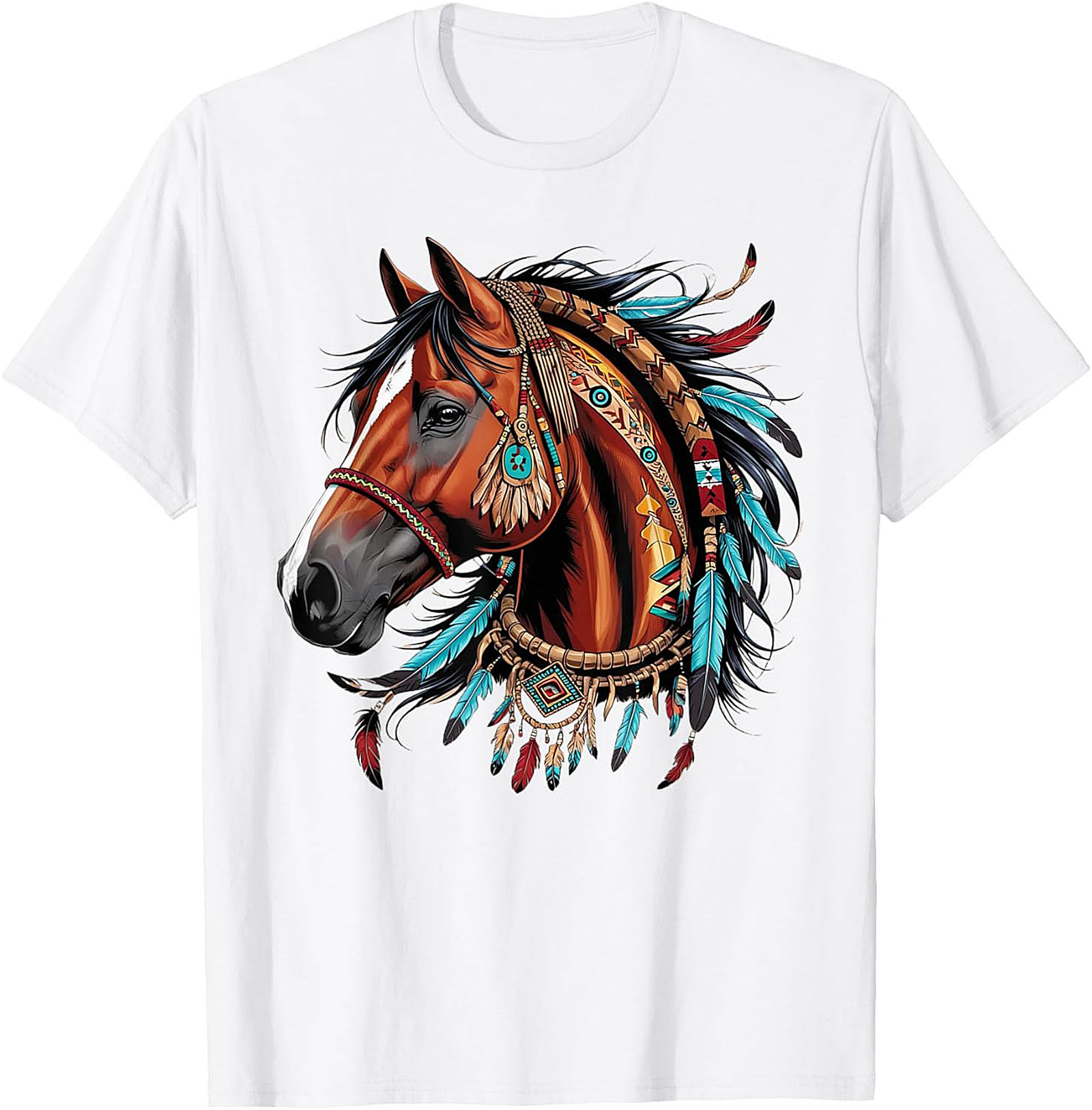  Spirit Horse Graphic Tee Majestic Unisex Shirt