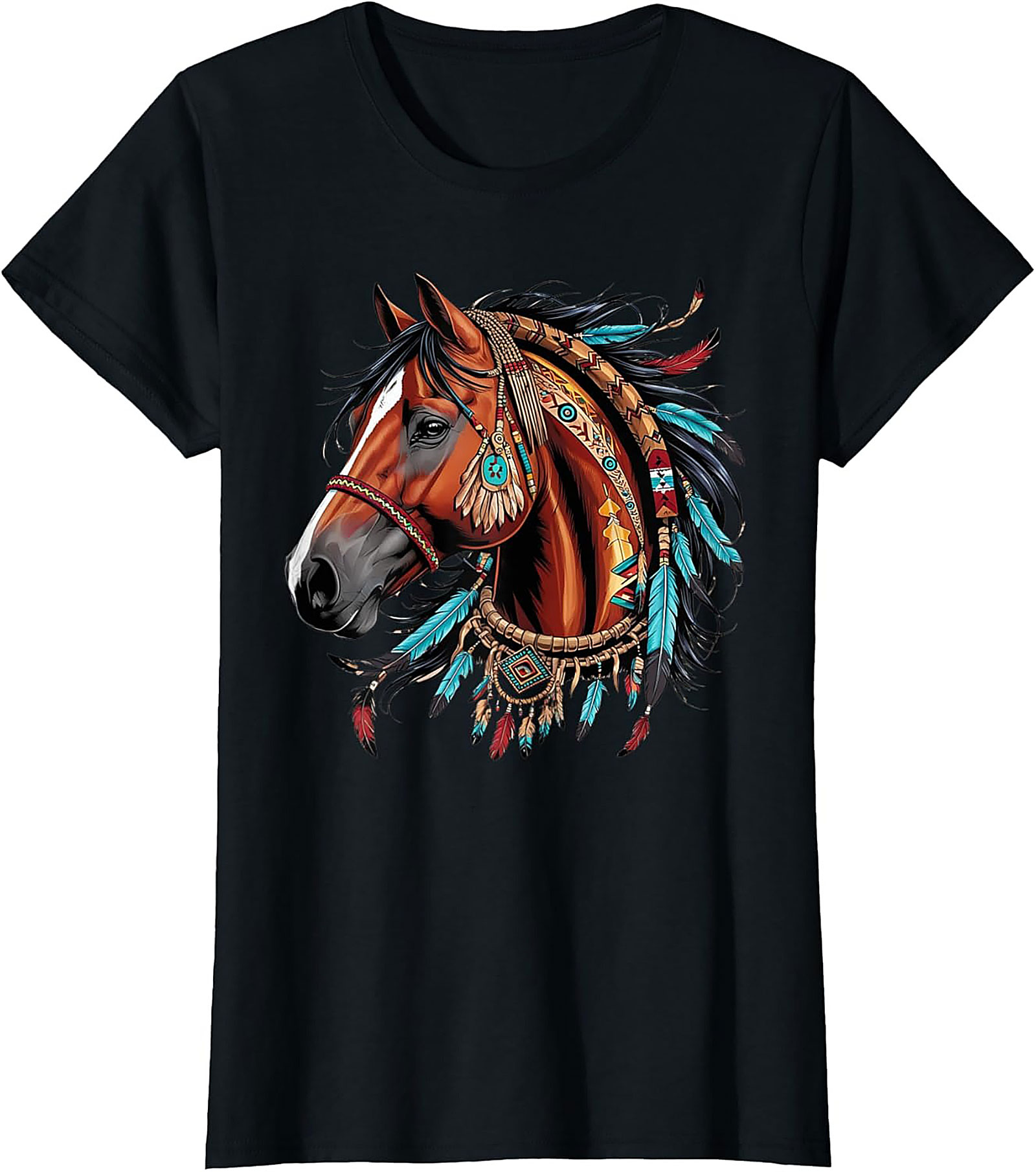  Spirit Horse Graphic Tee Majestic Unisex Shirt