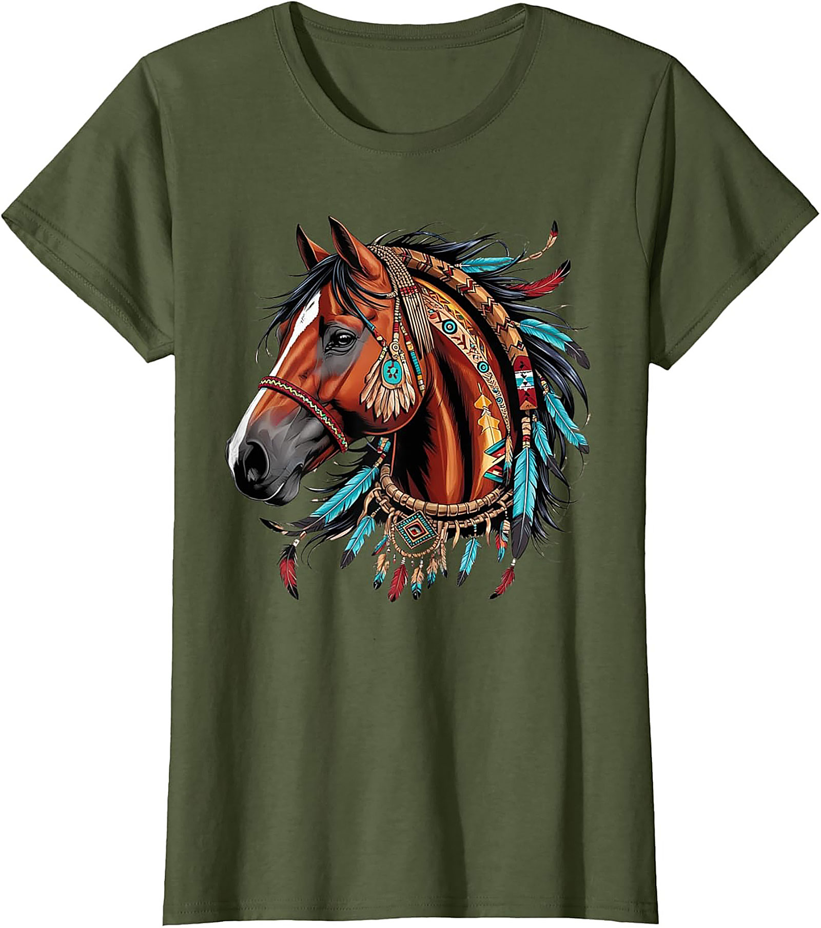  Spirit Horse Graphic Tee Majestic Unisex Shirt