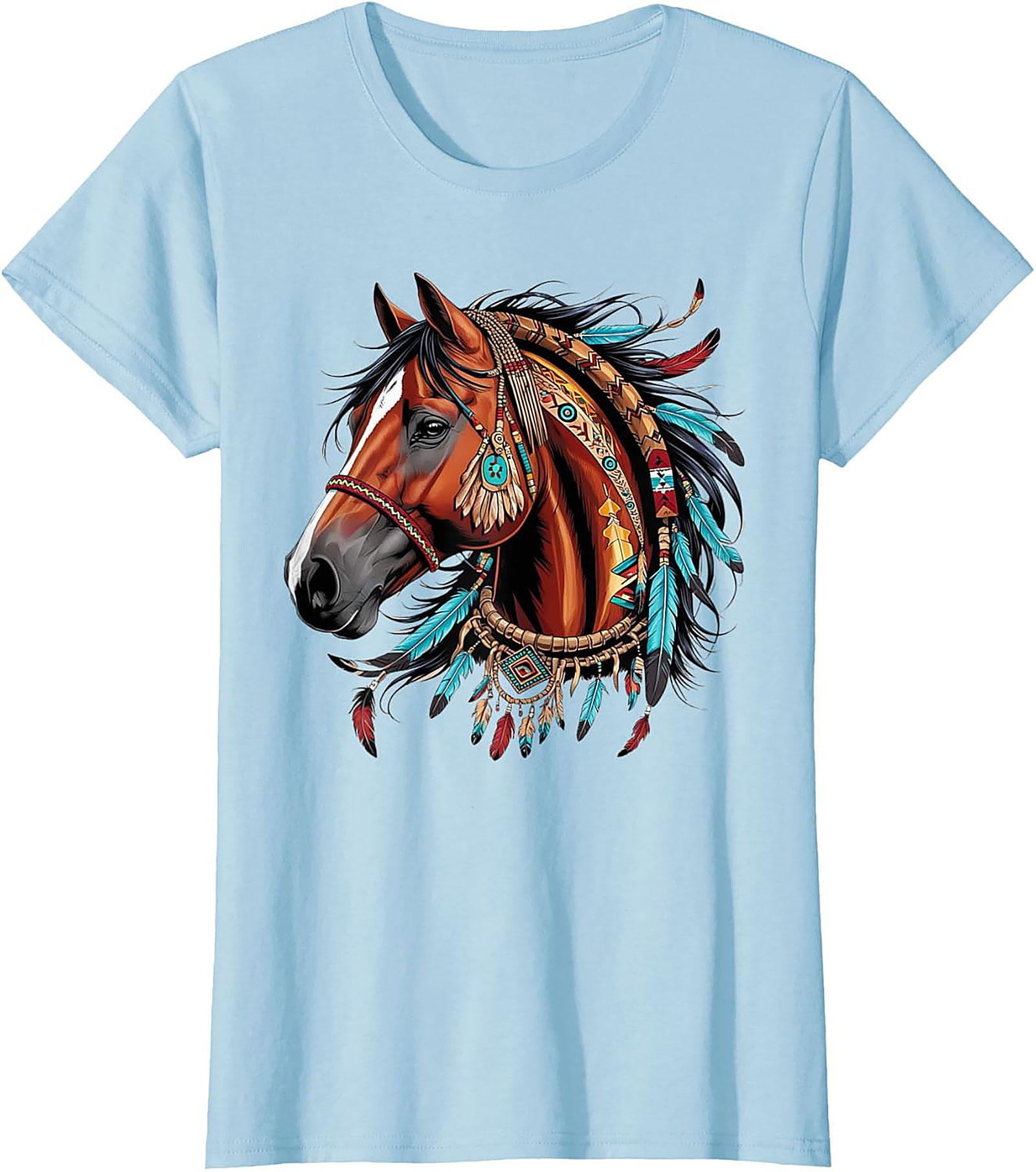  Spirit Horse Graphic Tee Majestic Unisex Shirt