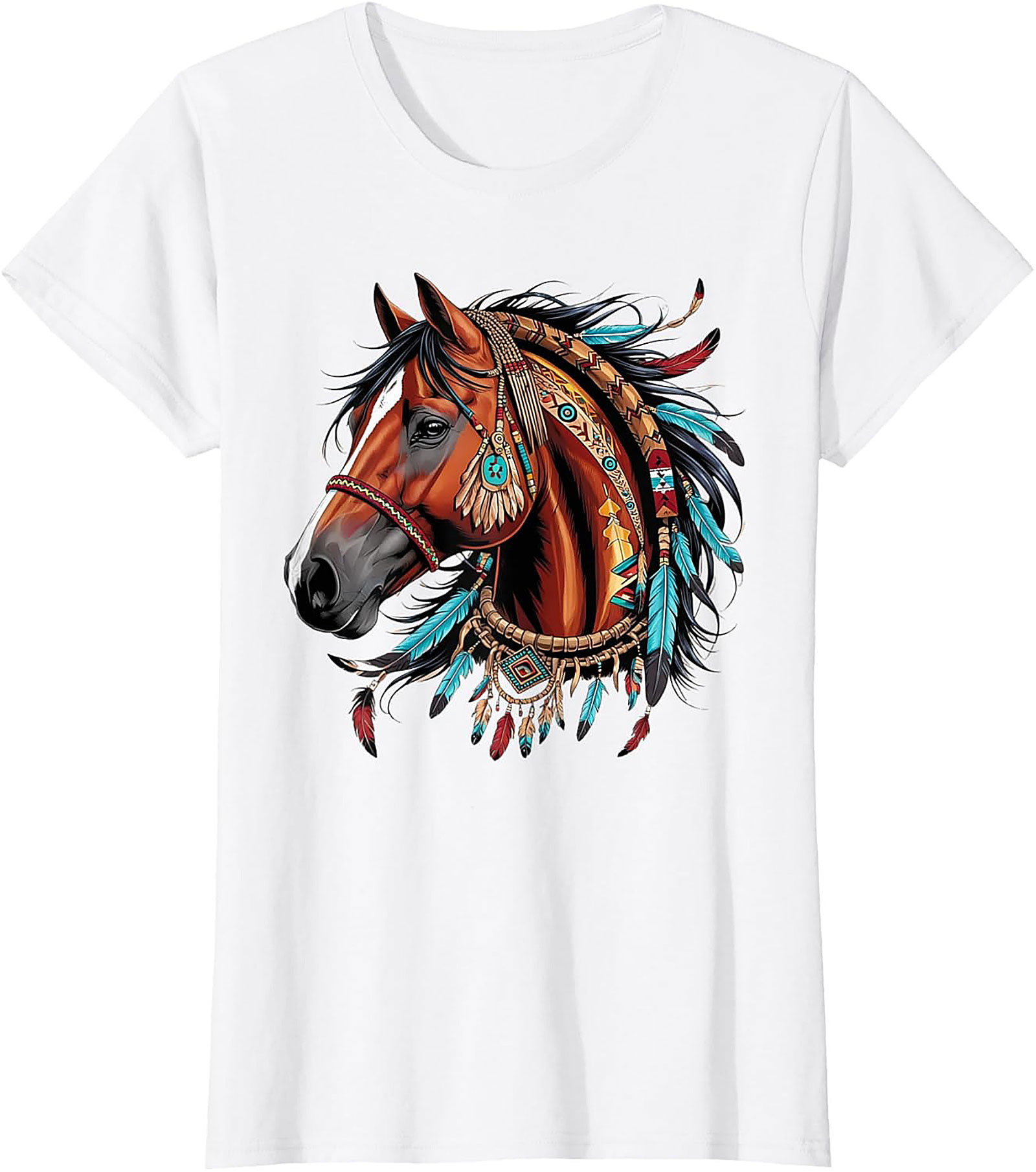  Spirit Horse Graphic Tee Majestic Unisex Shirt