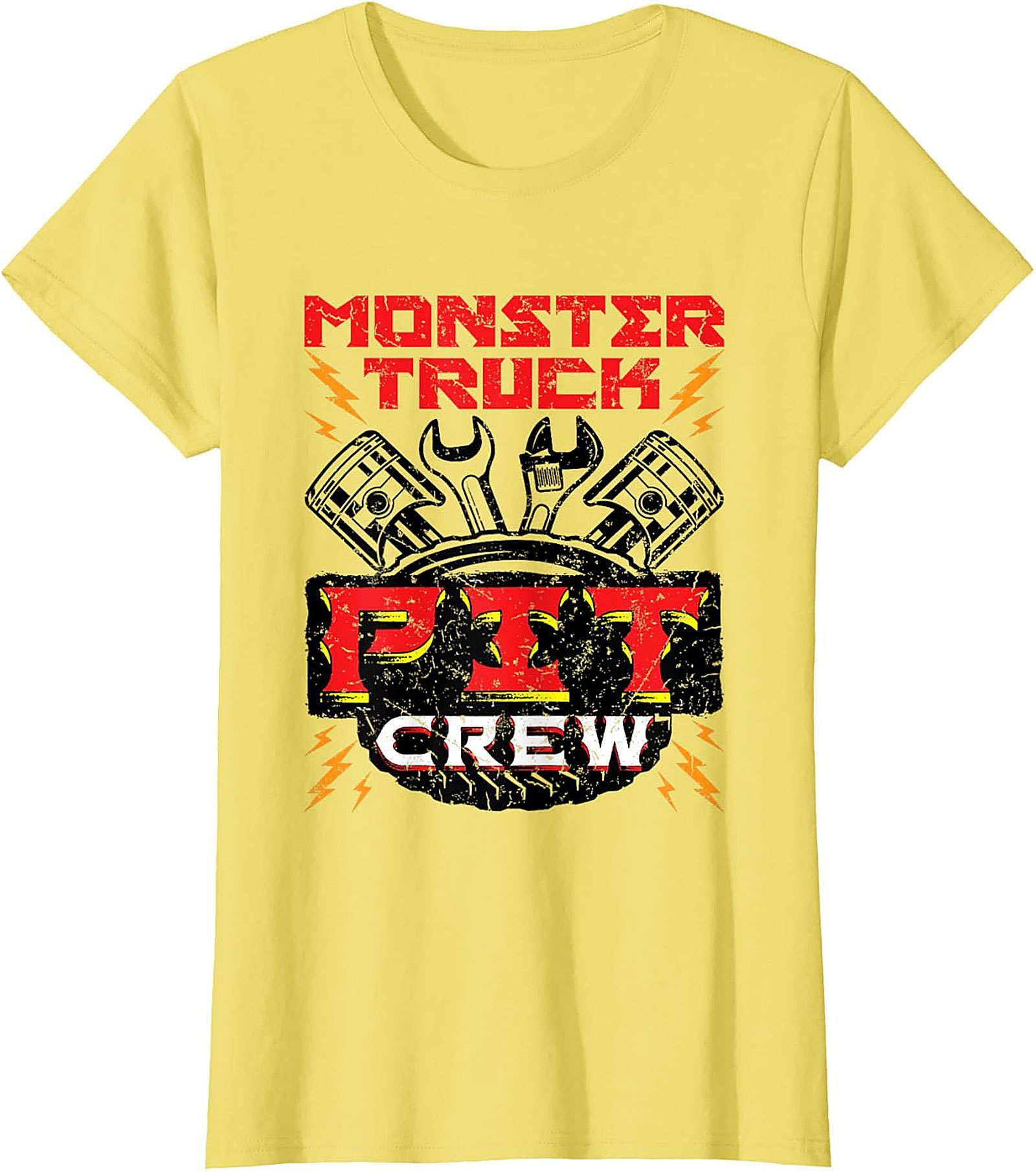 Monster Truck Fix Crew Graphic Tee – Mechanic Pit Stop Unisex Shirt