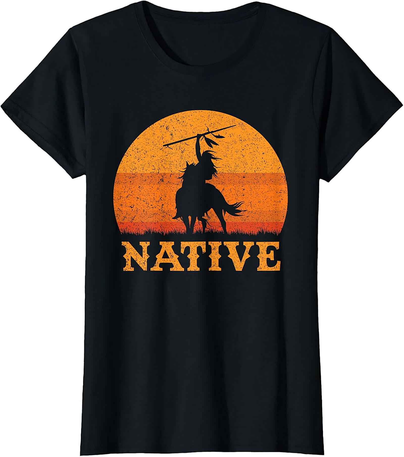 Native American T-Shirt Vintage Indigenous Heritage Tee