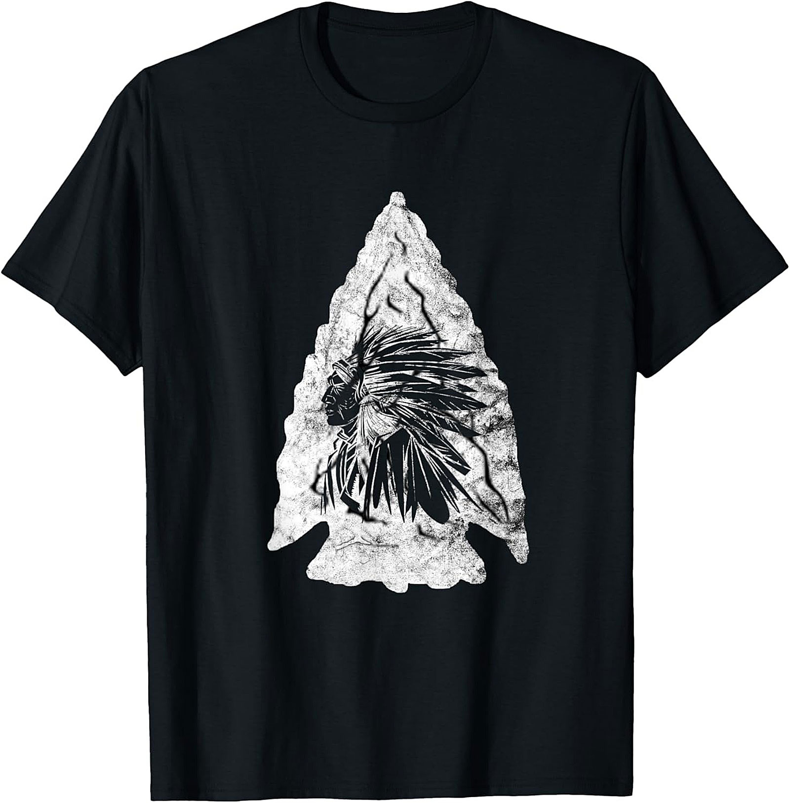 Arrowhead T-shirt Indigenous Chief Heritage Graphic Tee