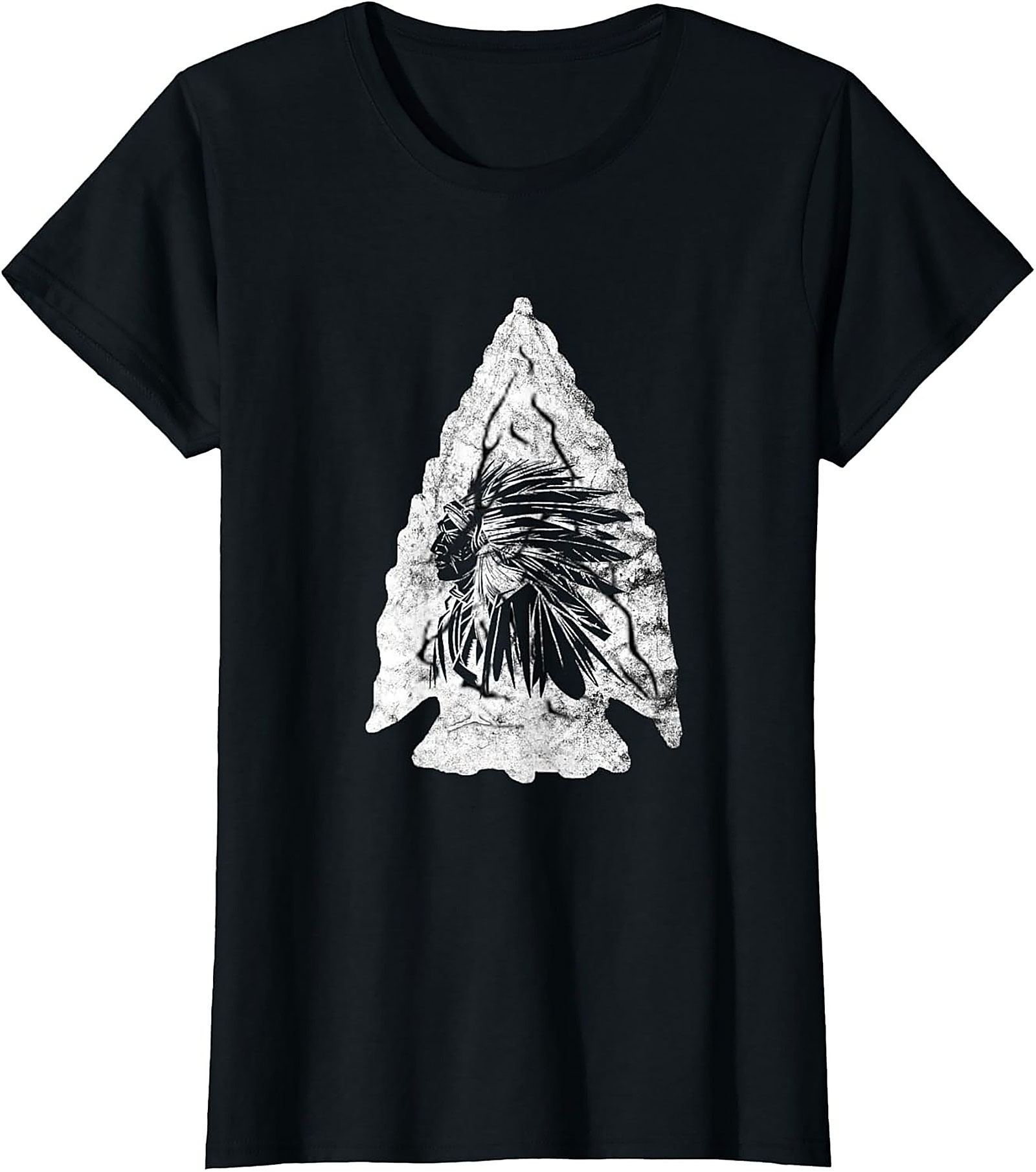  Arrowhead T-shirt Indigenous Chief Heritage Graphic Tee
