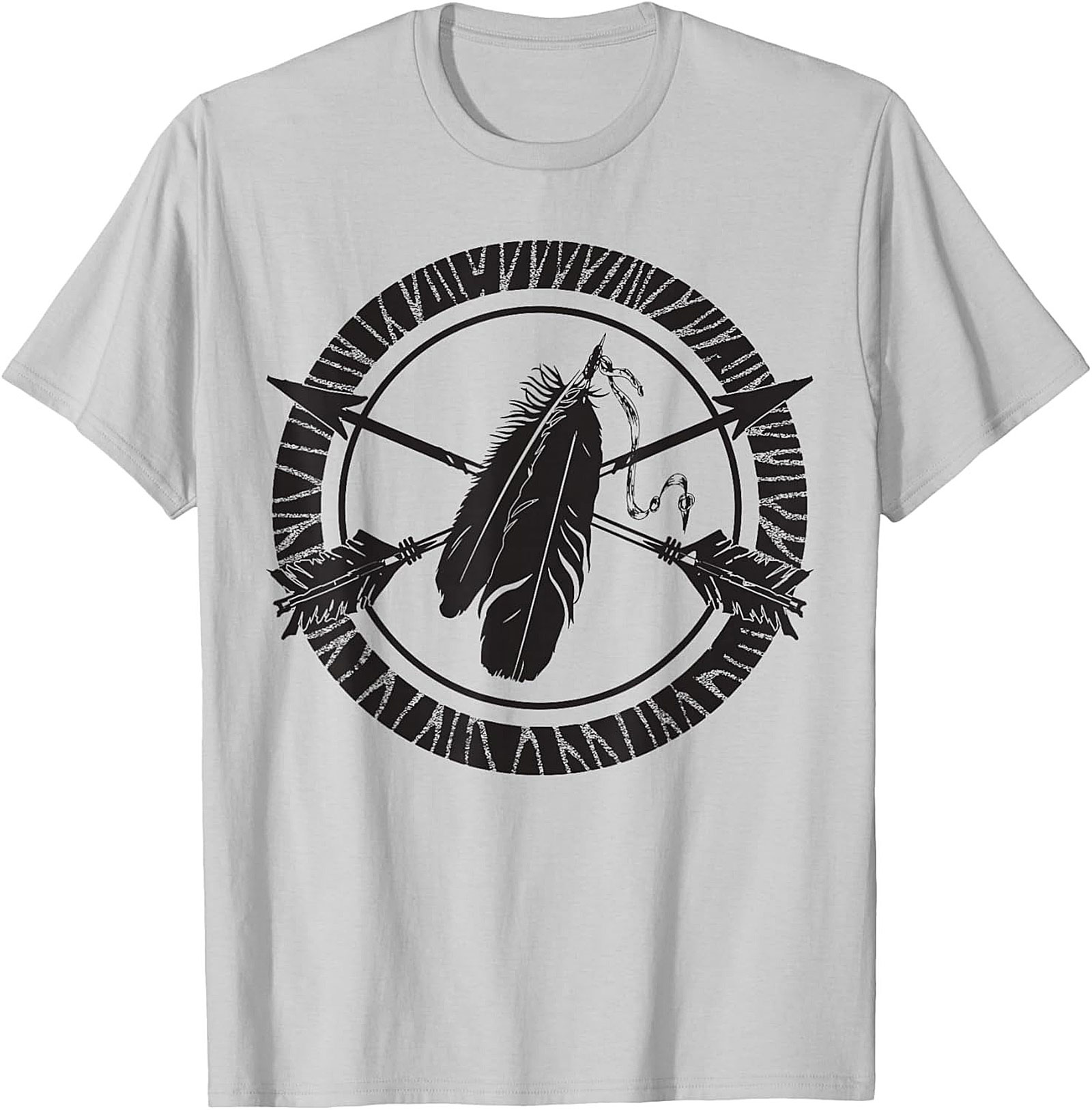 Feather Arrow Graphic Tee Soft Unisex Shirt Gift