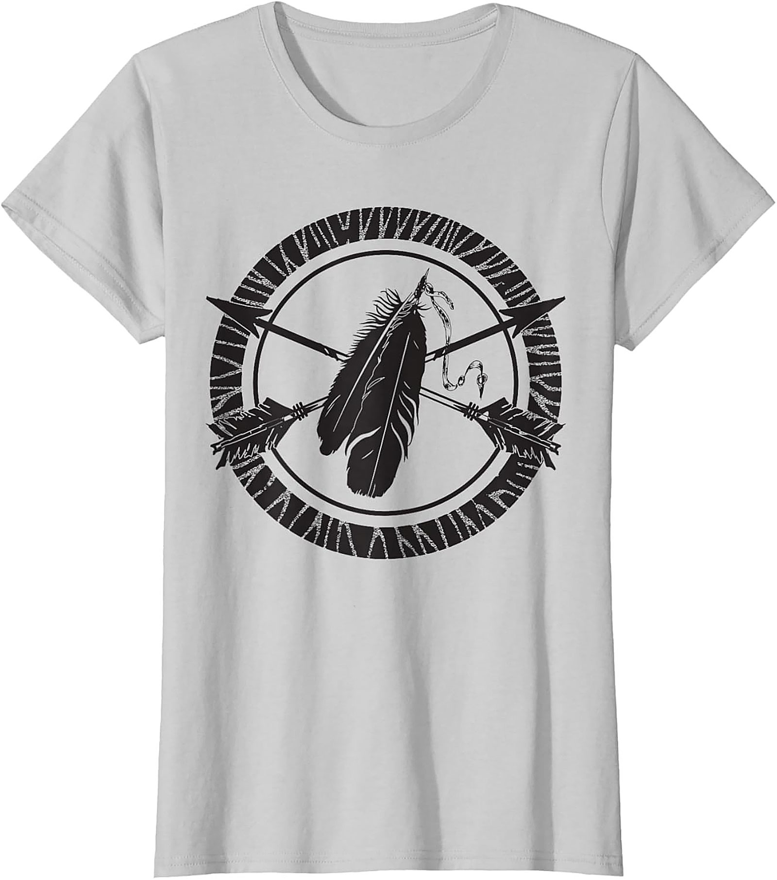  Feather Arrow Graphic Tee Soft Unisex Shirt Gift