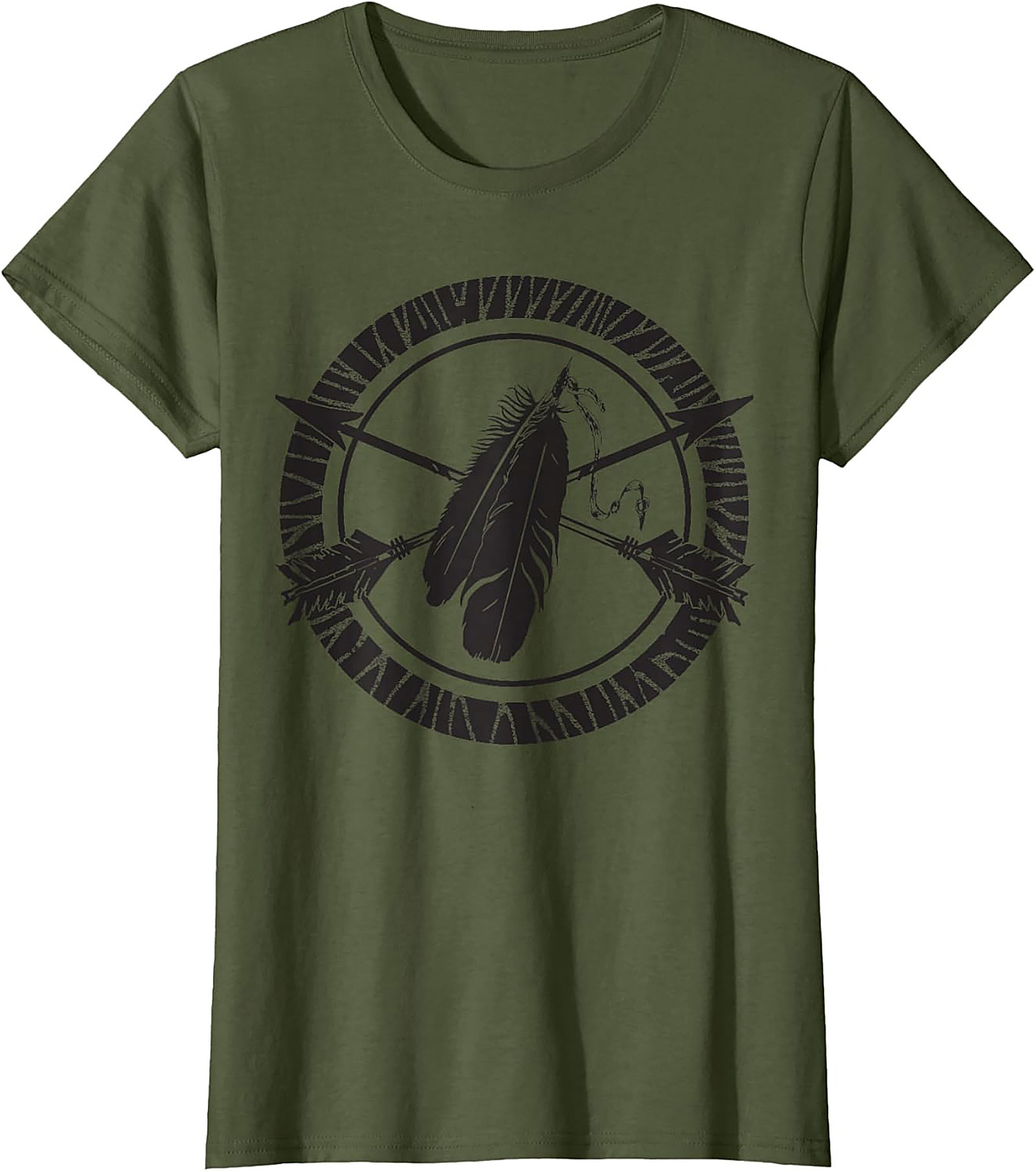  Feather Arrow Graphic Tee Soft Unisex Shirt Gift