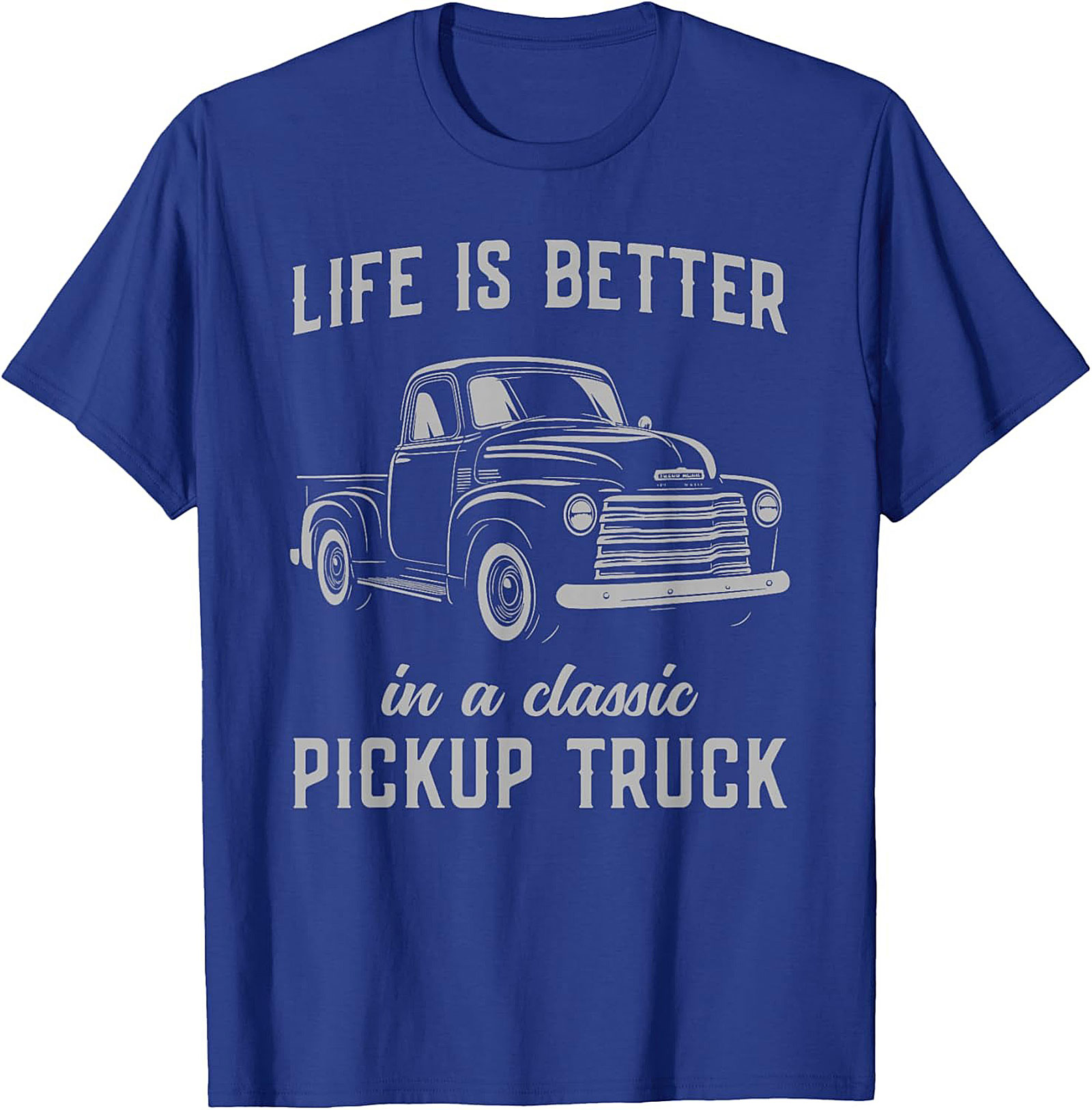 Classic Pickup Truck T-shirt - Life is Better Vintage Truck Graphic Tee