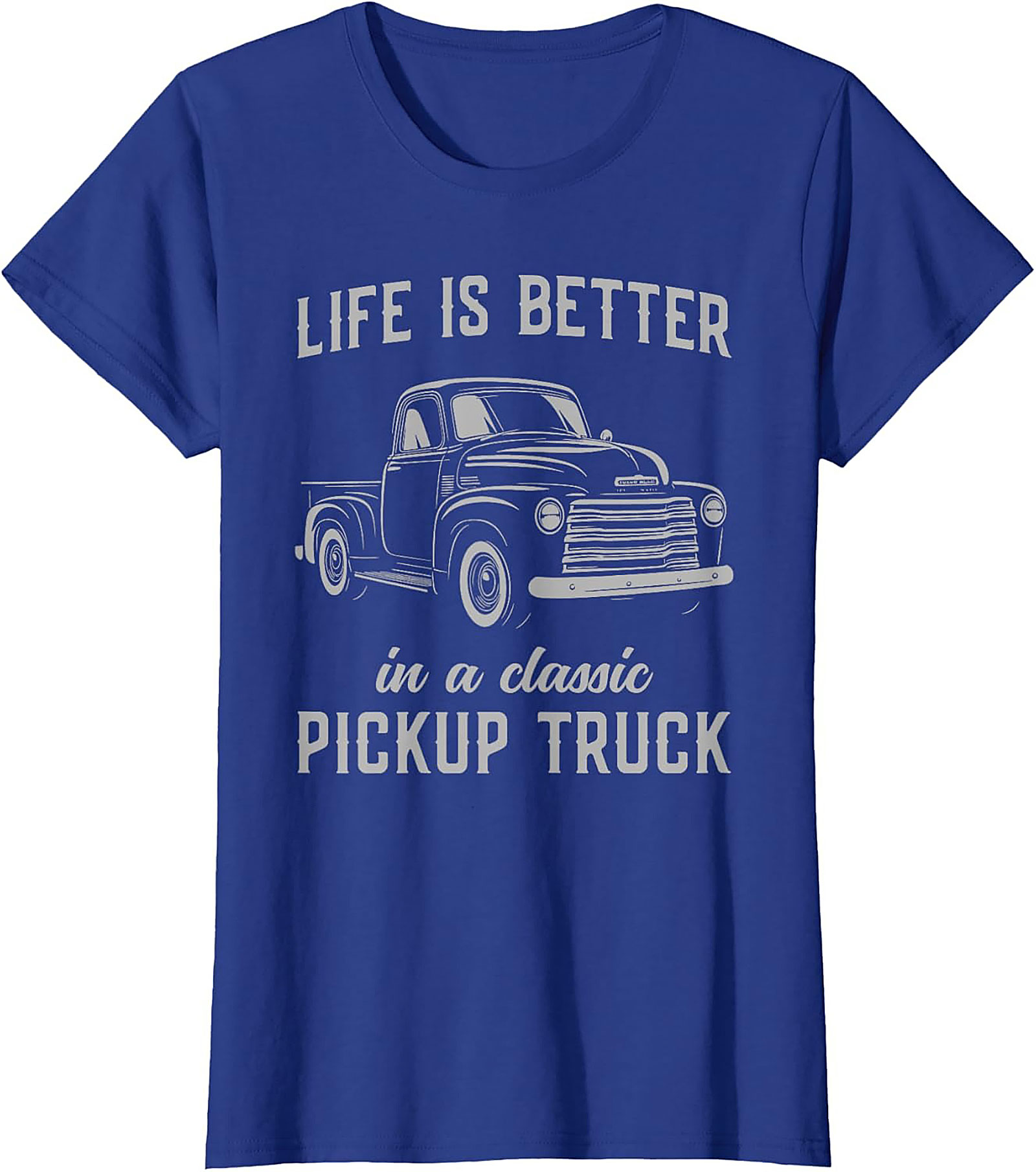 Classic Pickup Truck T-shirt - Life is Better Vintage Truck Graphic Tee